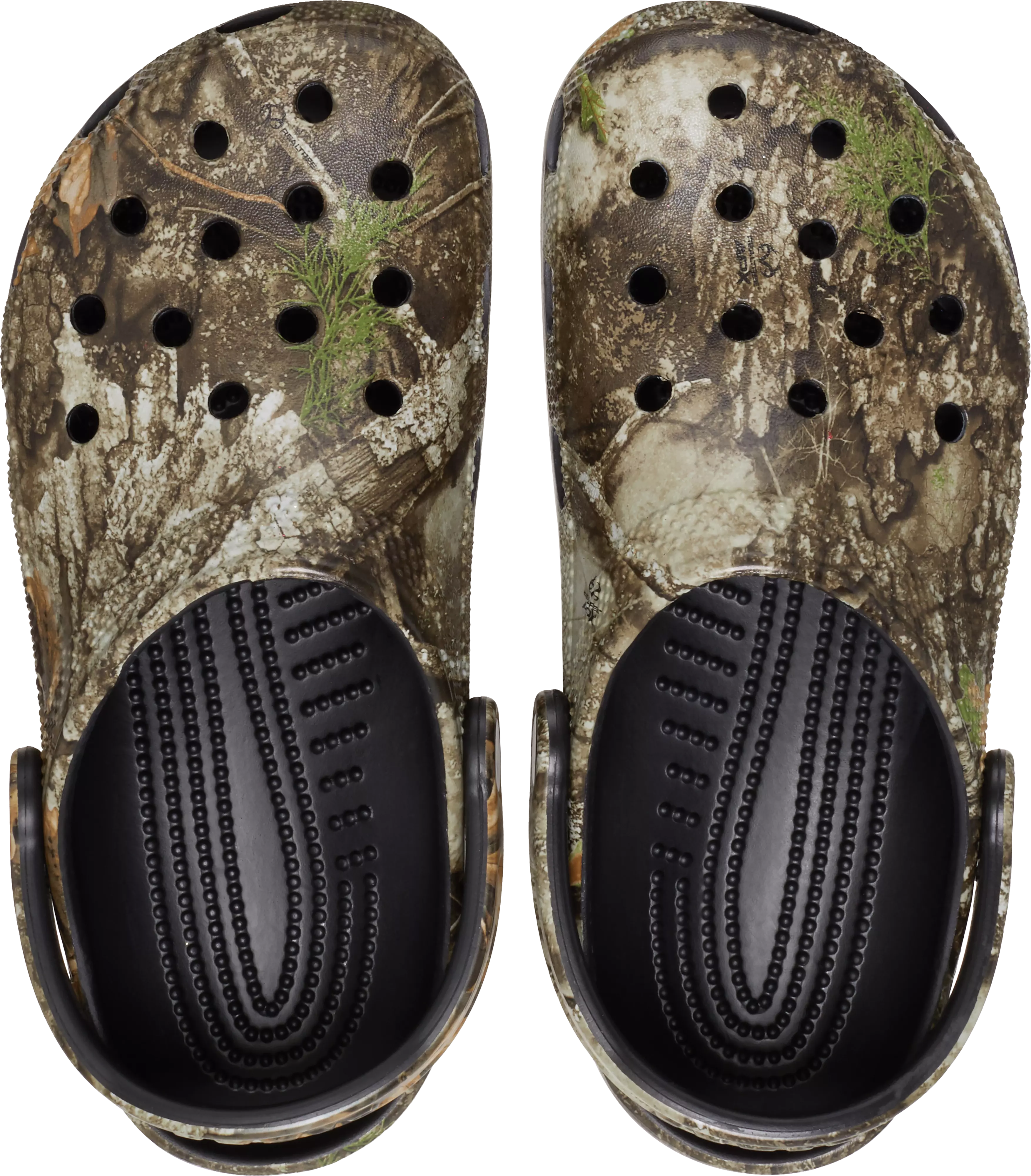 Crocs Classic "RealTree" Unisex Clog - GREEN/BLACK