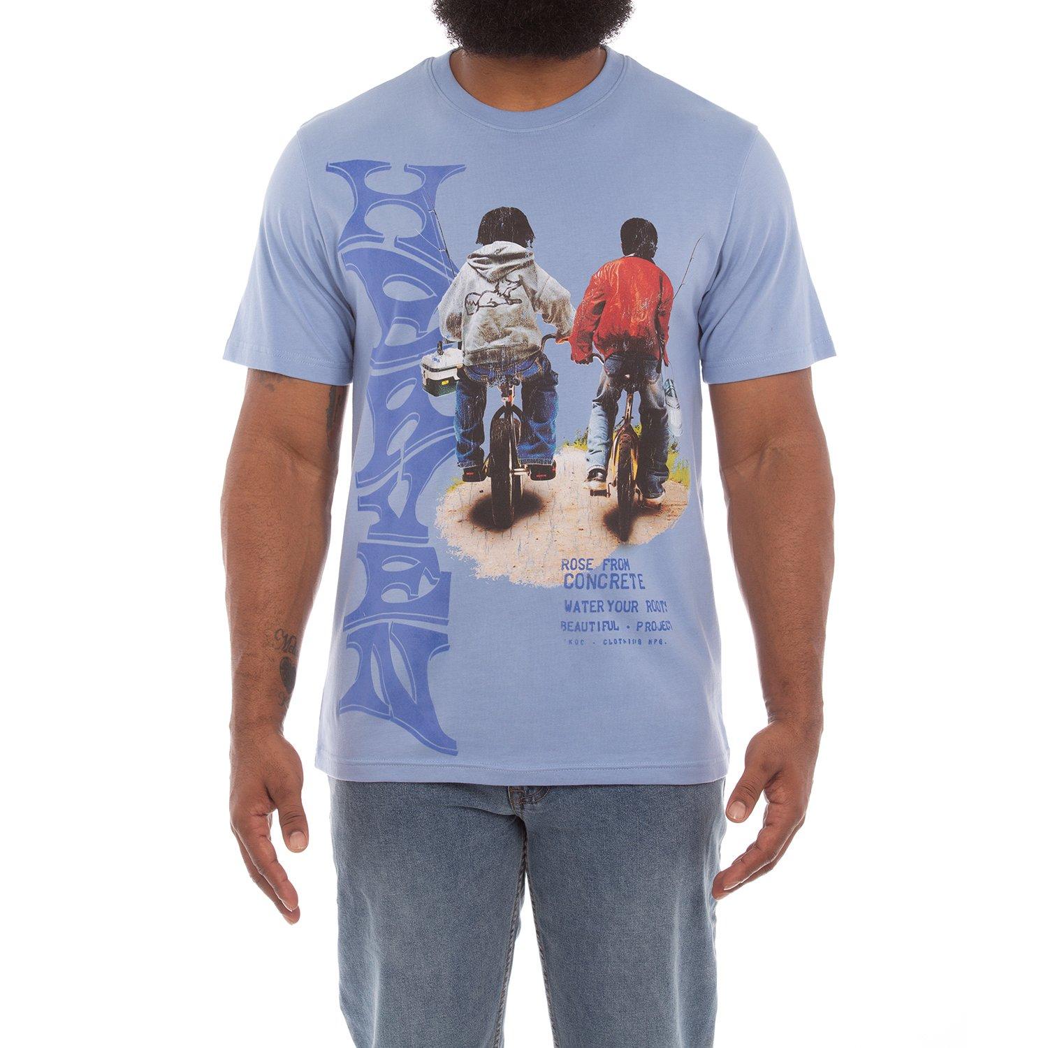 AKOO Men's Heaven Tee - Allure - BLUE