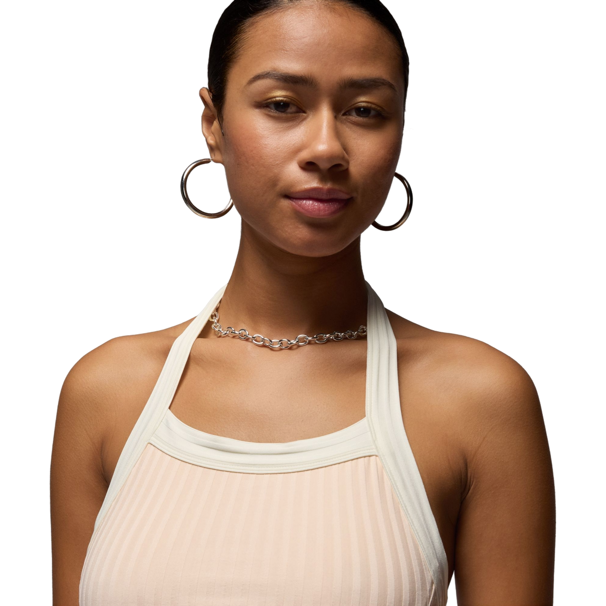 Jordan Women's Poolside Halter Top - GUAVA ICE/WHITE Thumbnail View 3