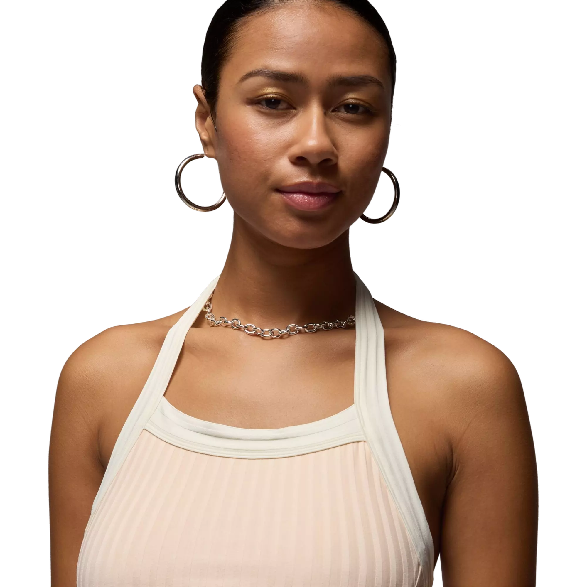 Jordan Women's Poolside Halter Top - GUAVA ICE/WHITE