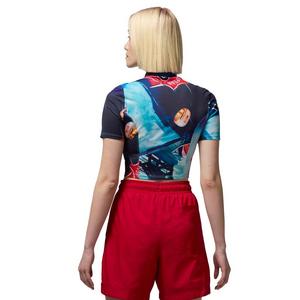 Jordan Women's Short-Sleeve Printed Knit Top
