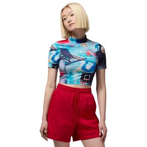 Jordan Women's Short-Sleeve Printed Knit Top