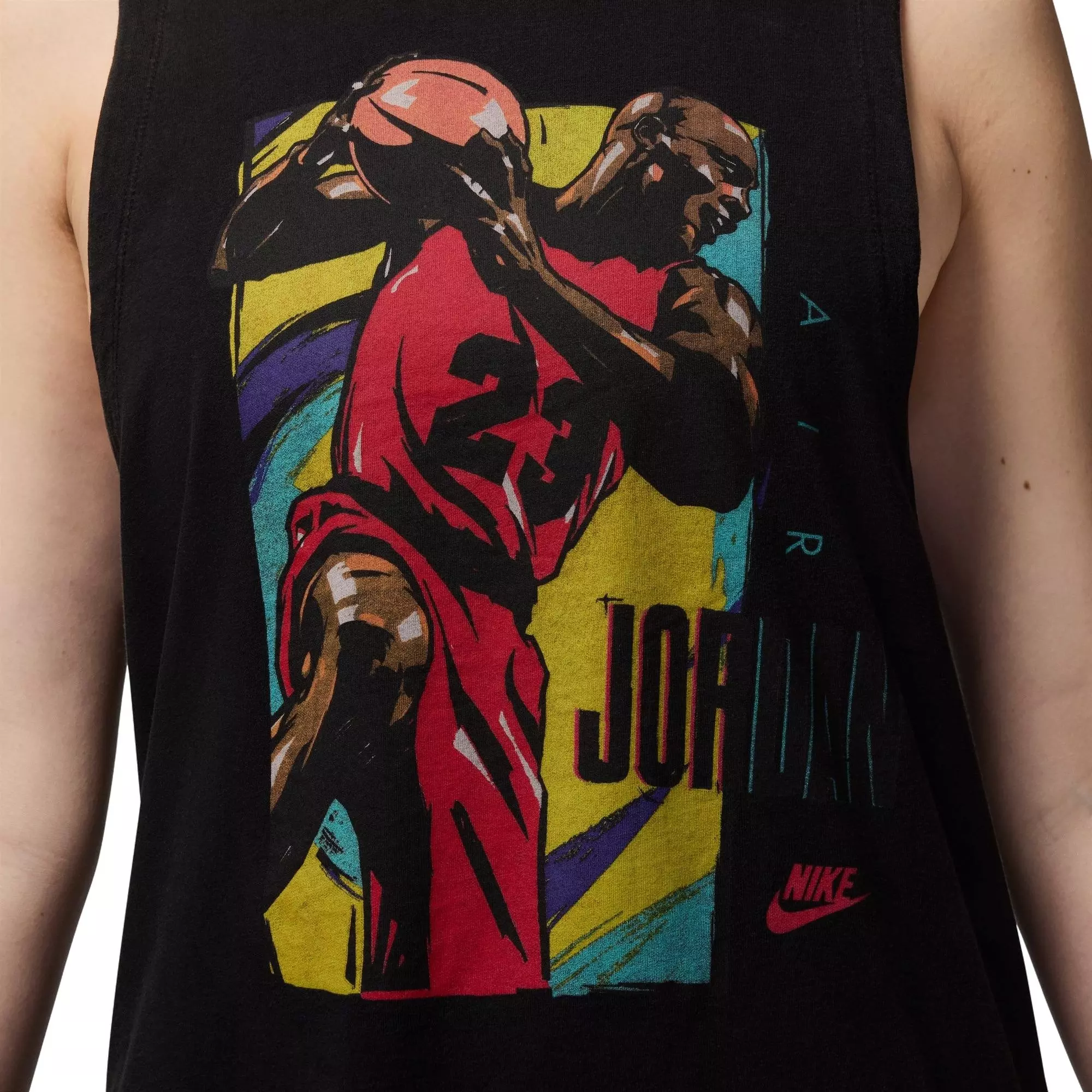 Jordan Women's Sleeveless Graphic Tank - BLACK