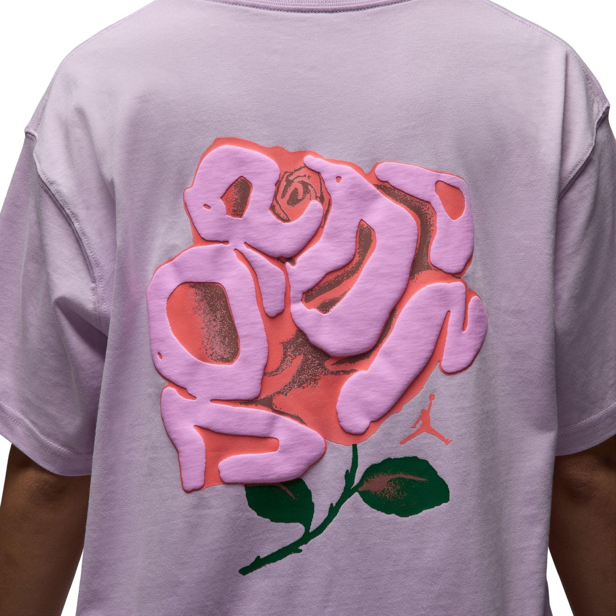 Jordan Women's Graphic Girlfriend Tee - PURPLE Thumbnail View 4