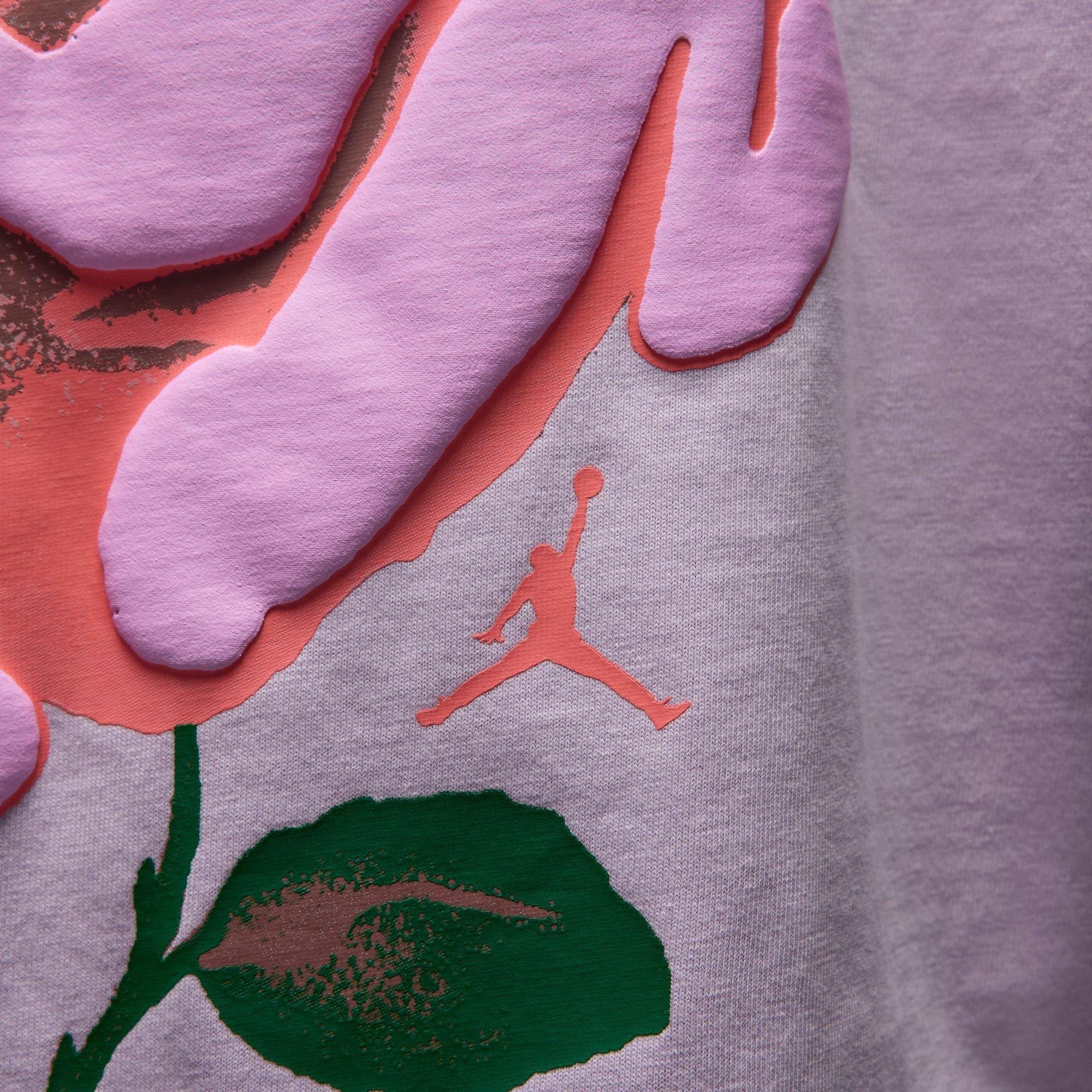 Jordan Women's Graphic Girlfriend Tee - PURPLE Thumbnail View 5