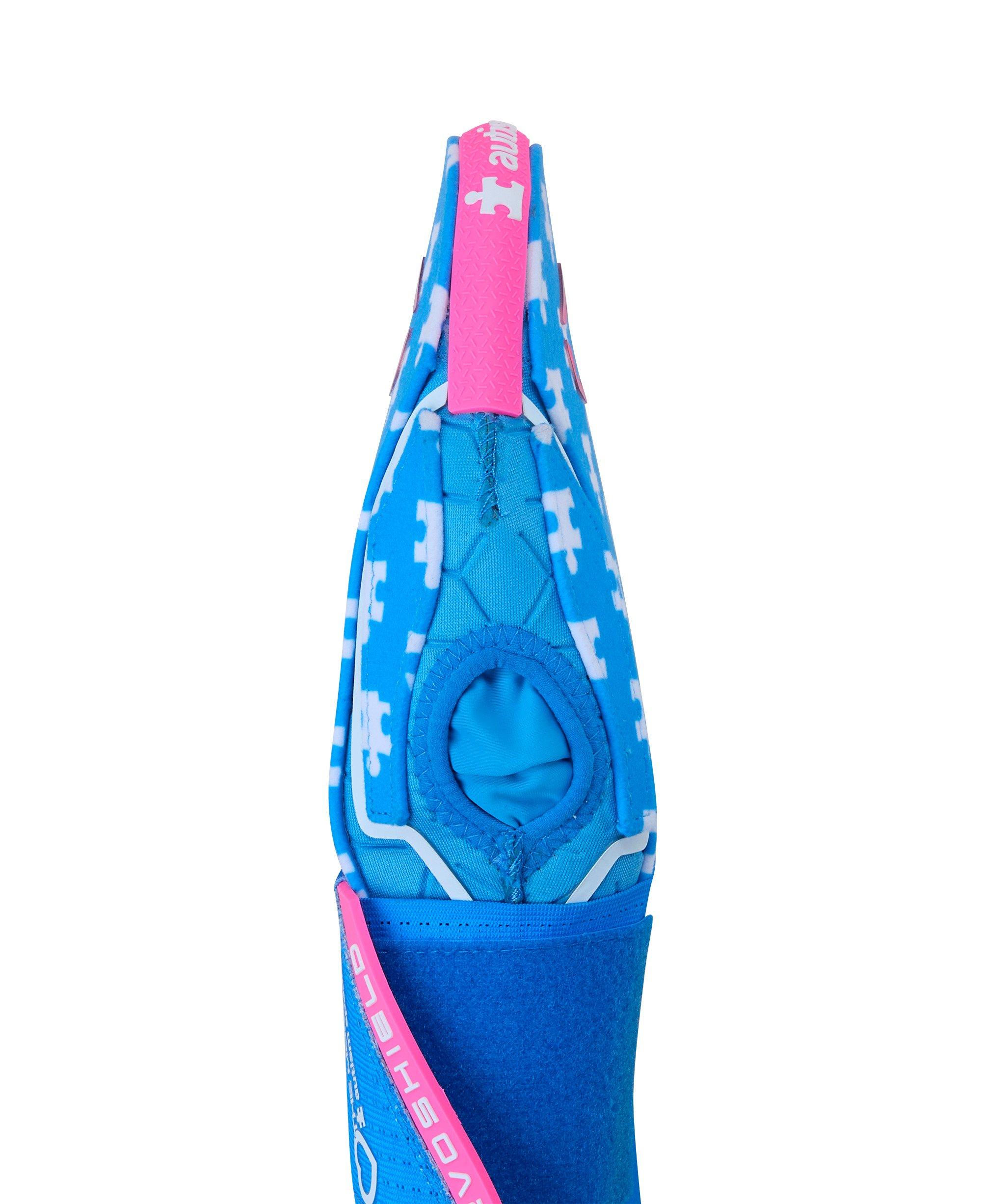 EvoShield X-SRZ 2.0 Love the Moment Adult Sliding Mitt - BLUE/PINK Thumbnail View 9