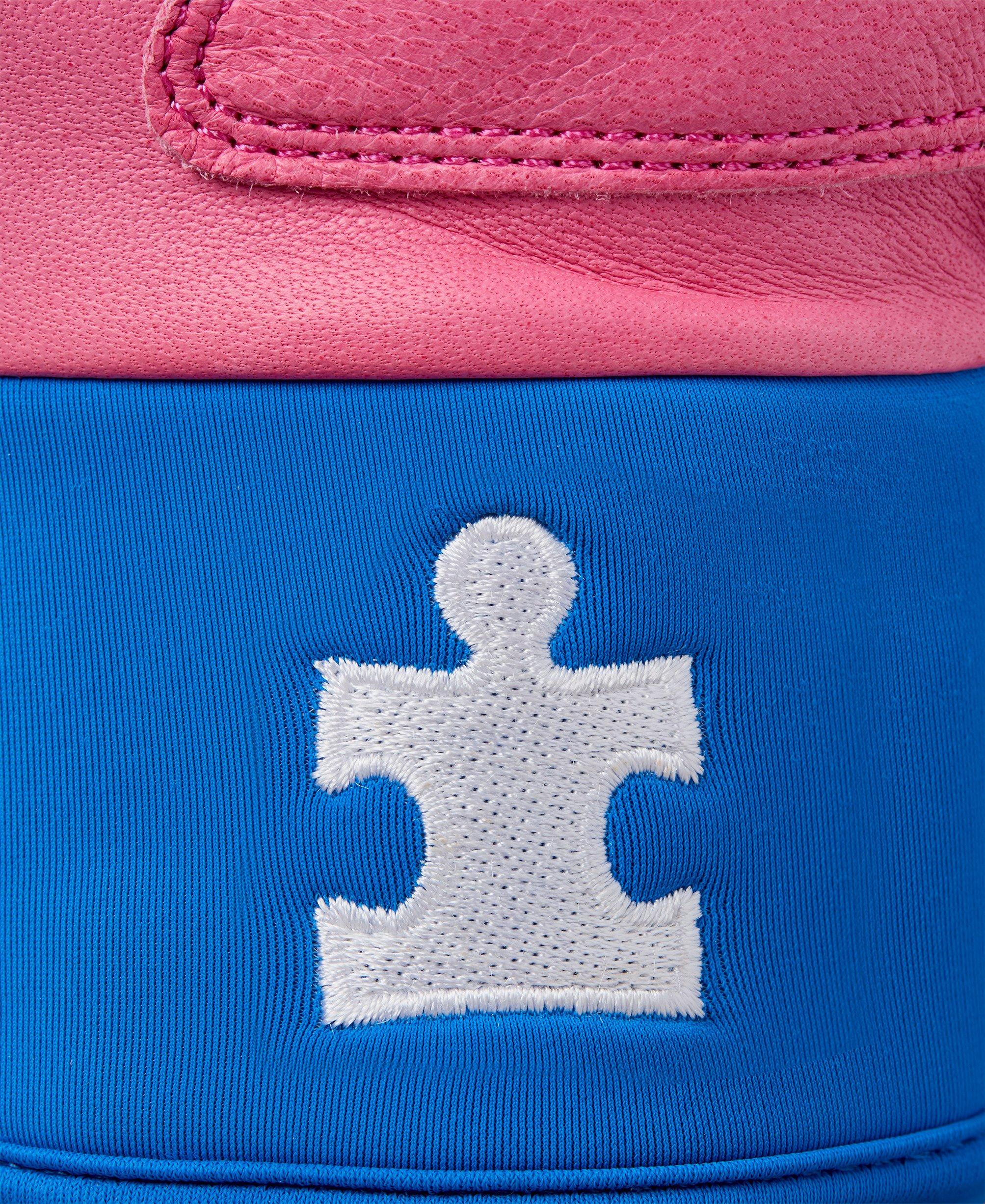 EvoShield X-SRZ Love the Moment Adult Carbyne Batting Gloves - BLUE/PINK Thumbnail View 4