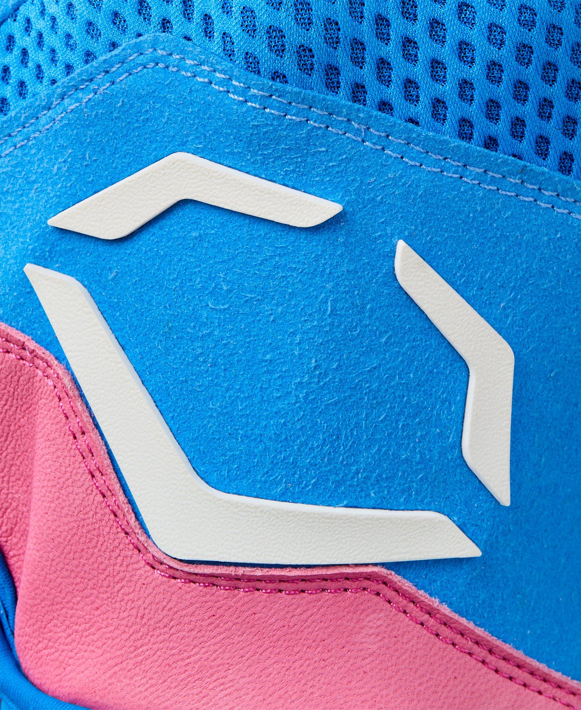 EvoShield X-SRZ Love the Moment Adult Carbyne Batting Gloves - BLUE/PINK Thumbnail View 5