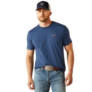 Ariat Men's Ranch Tough Tee - Blue