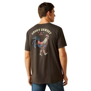 Ariat Men's Cocky Cowboy Tee - Black
