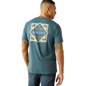 Ariat Men's Puebla Serape Tee - Green