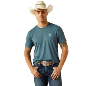 Ariat Men's Puebla Serape Tee - Green