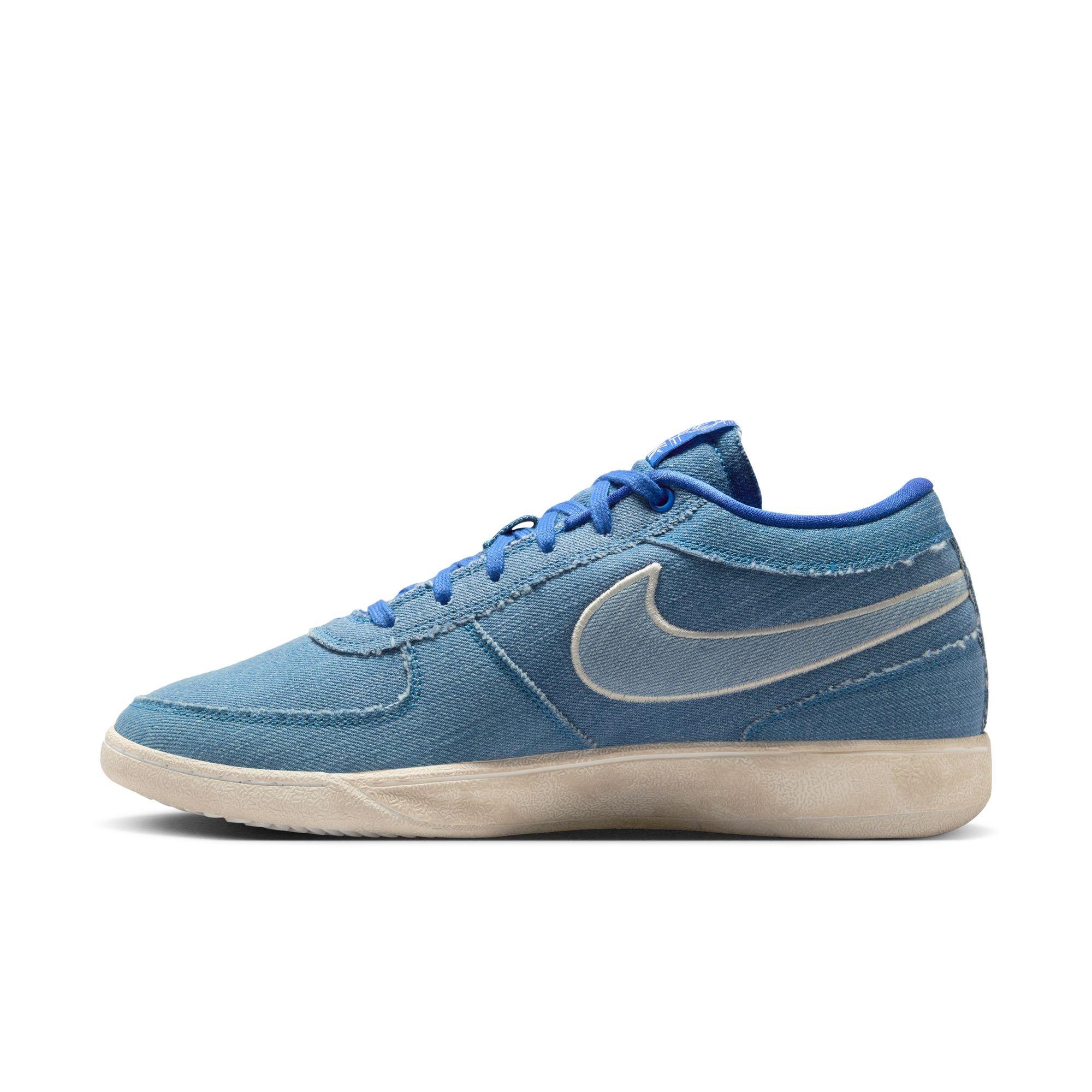 Nike Book 1 "Blue Blood" Men's Basketball Shoe - BLUE/WHITE Thumbnail View 8