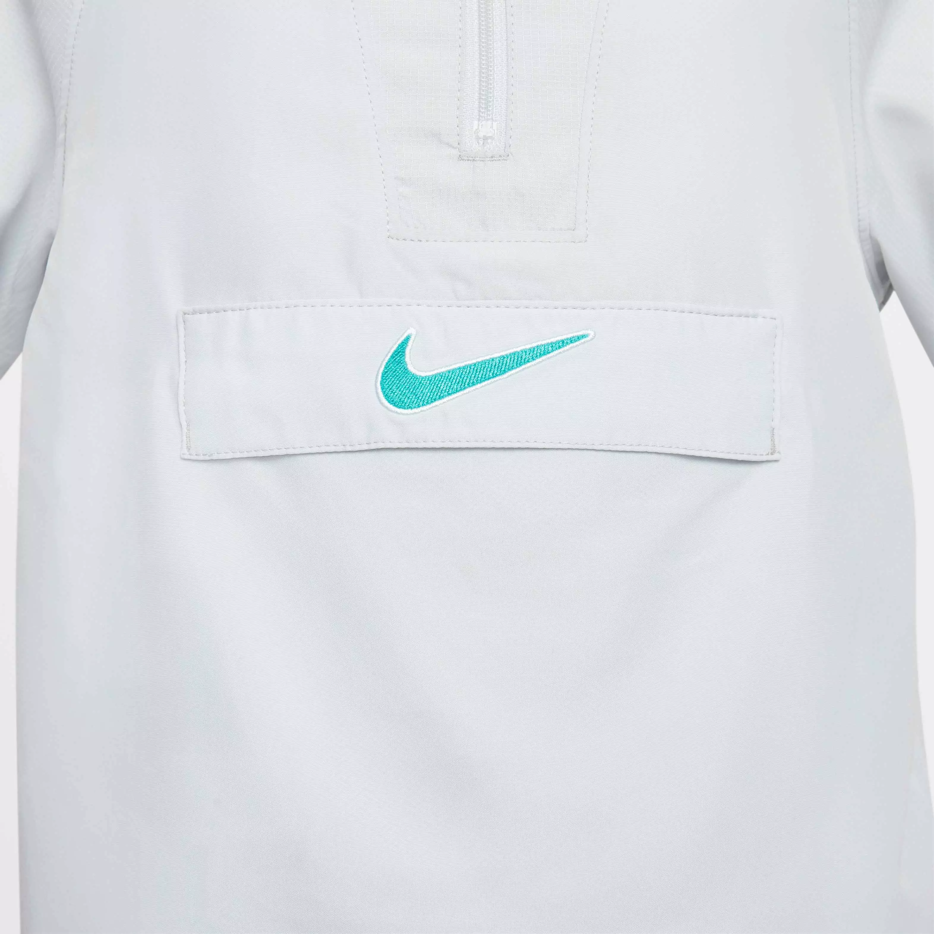 Nike Big Kids' Academy 1/2-Zip Hooded Football Tracksuit Jacket - GREY