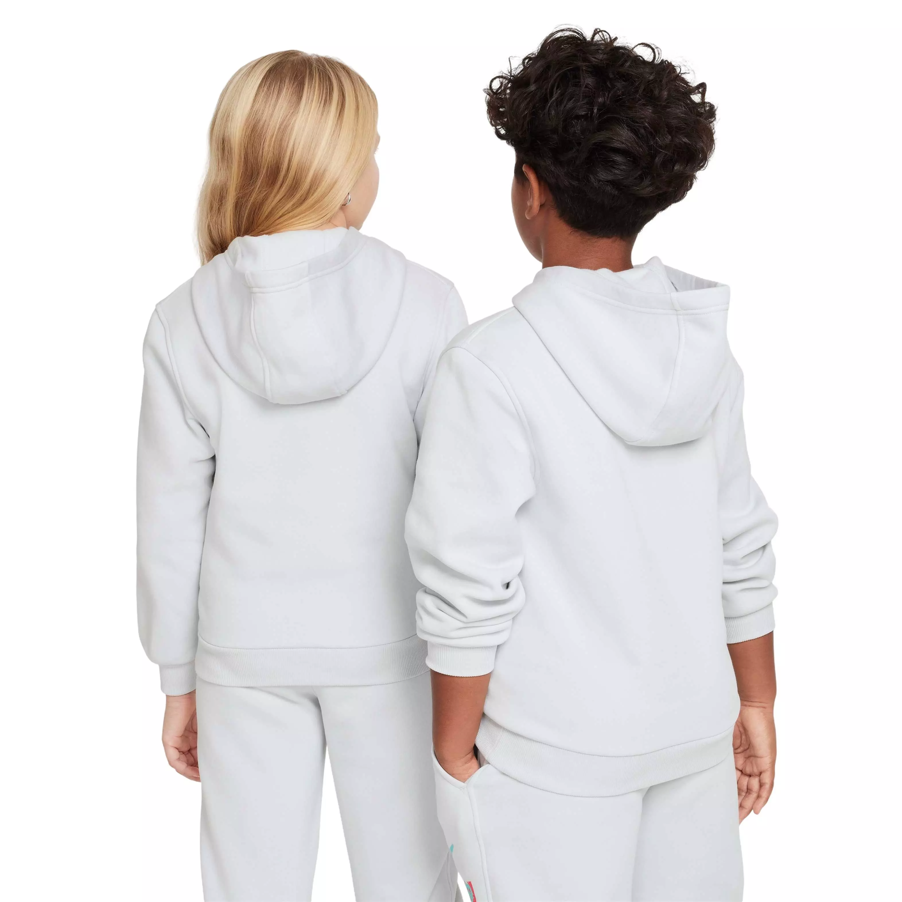 Nike Big Kids' Erling Haaland Club Fleece Hoodie - GREY