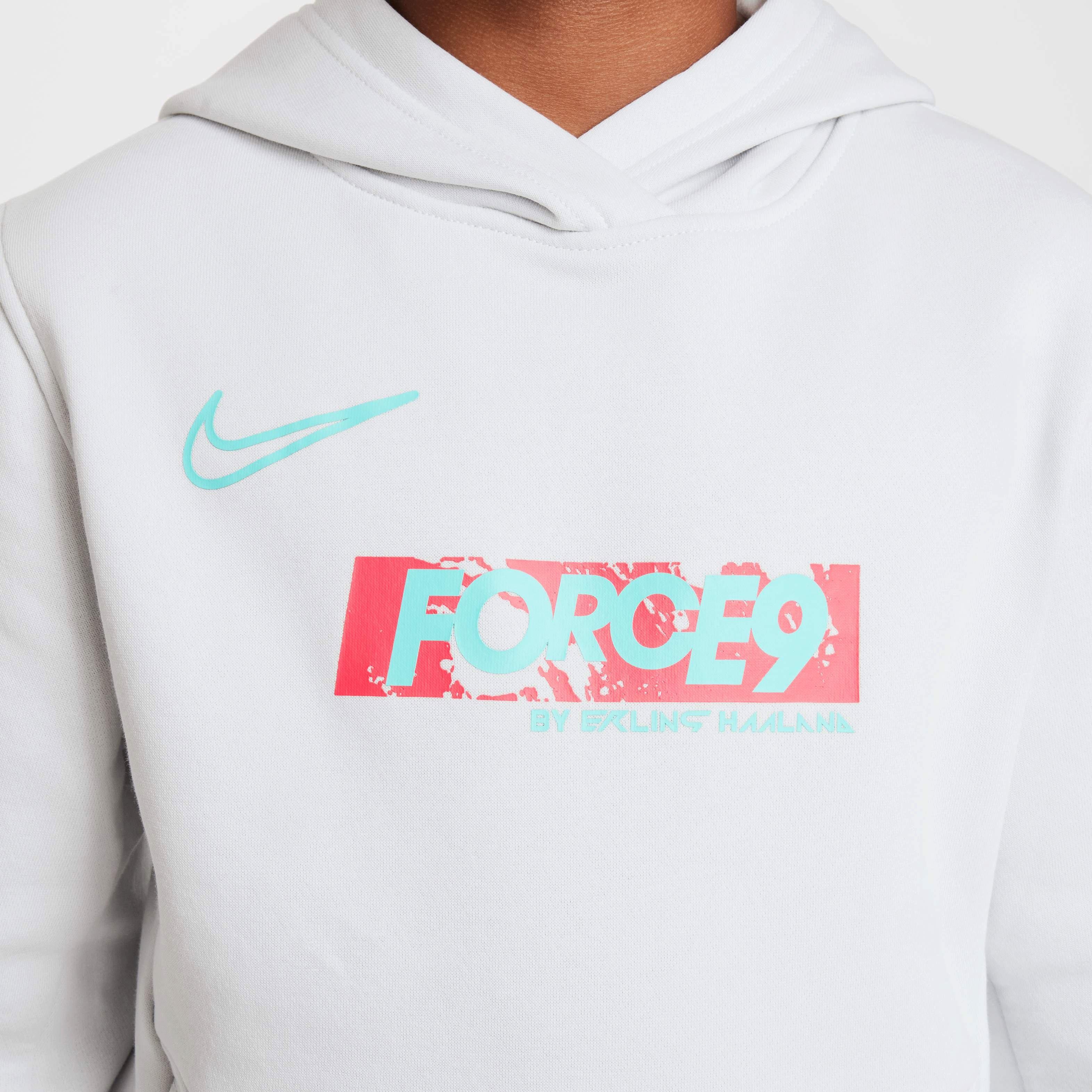 Nike Erling Haaland Club Fleece Big Kids' Hoodie