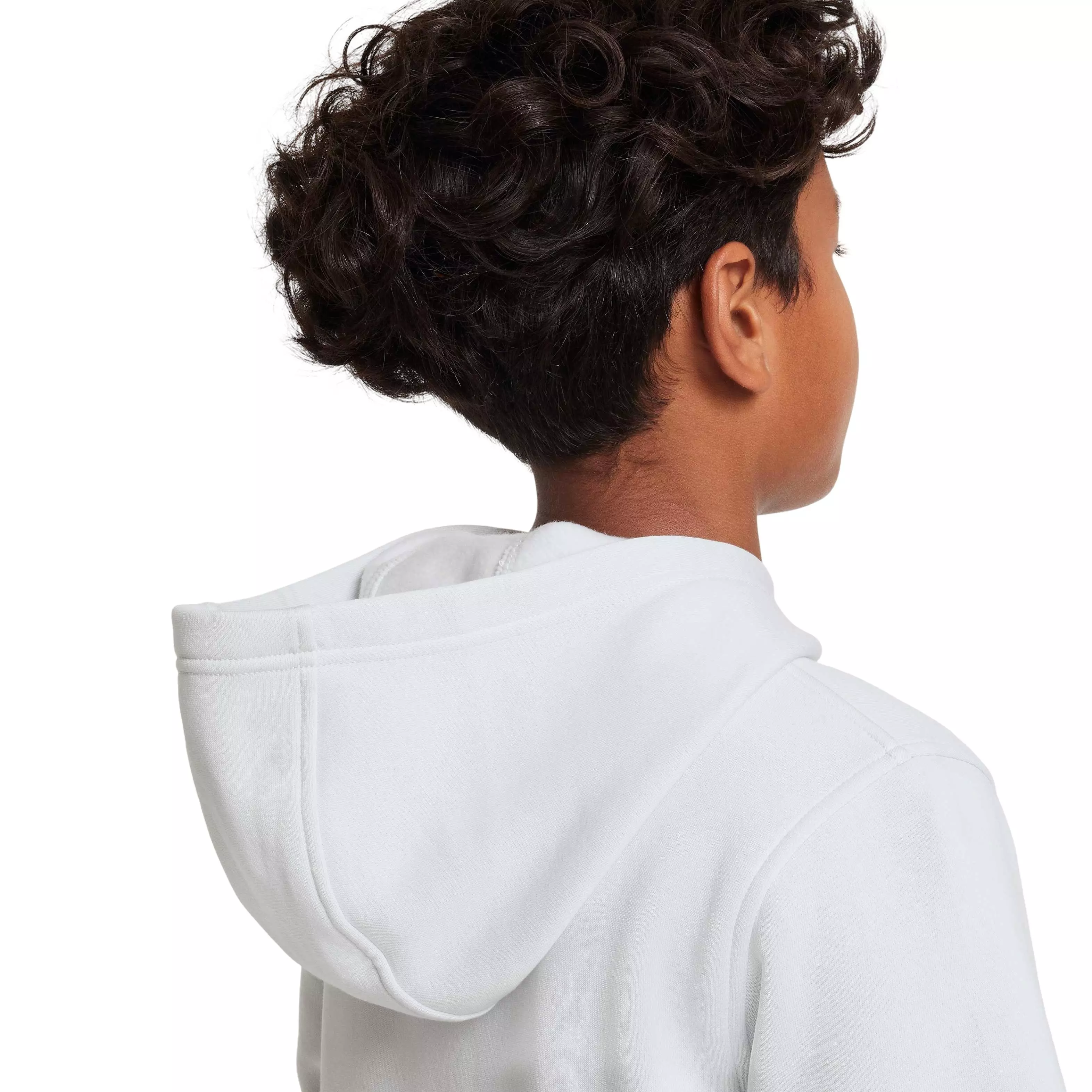 Nike Big Kids' Erling Haaland Club Fleece Hoodie - GREY