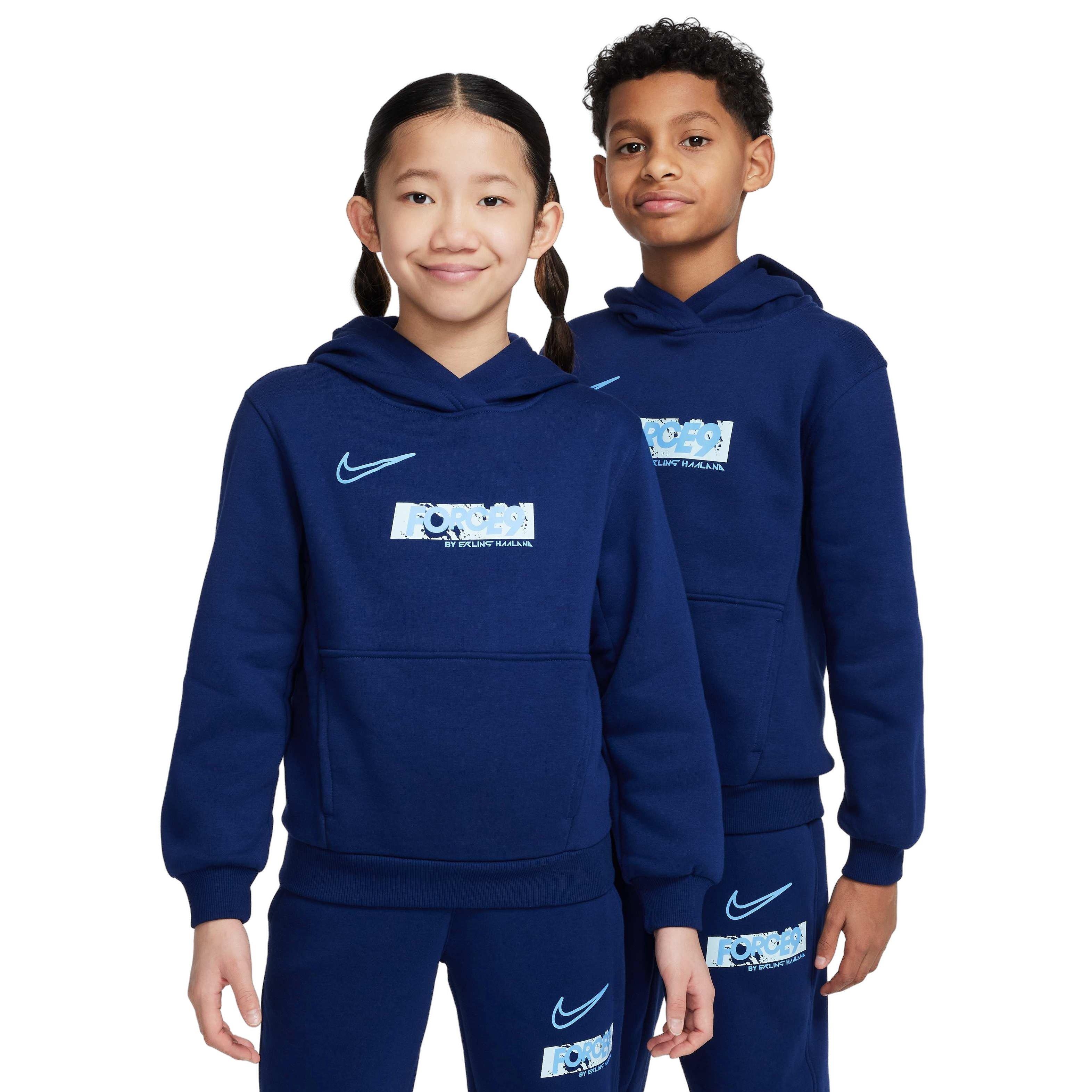 Nike Erling Haaland Club Fleece Big Kids' Hoodie