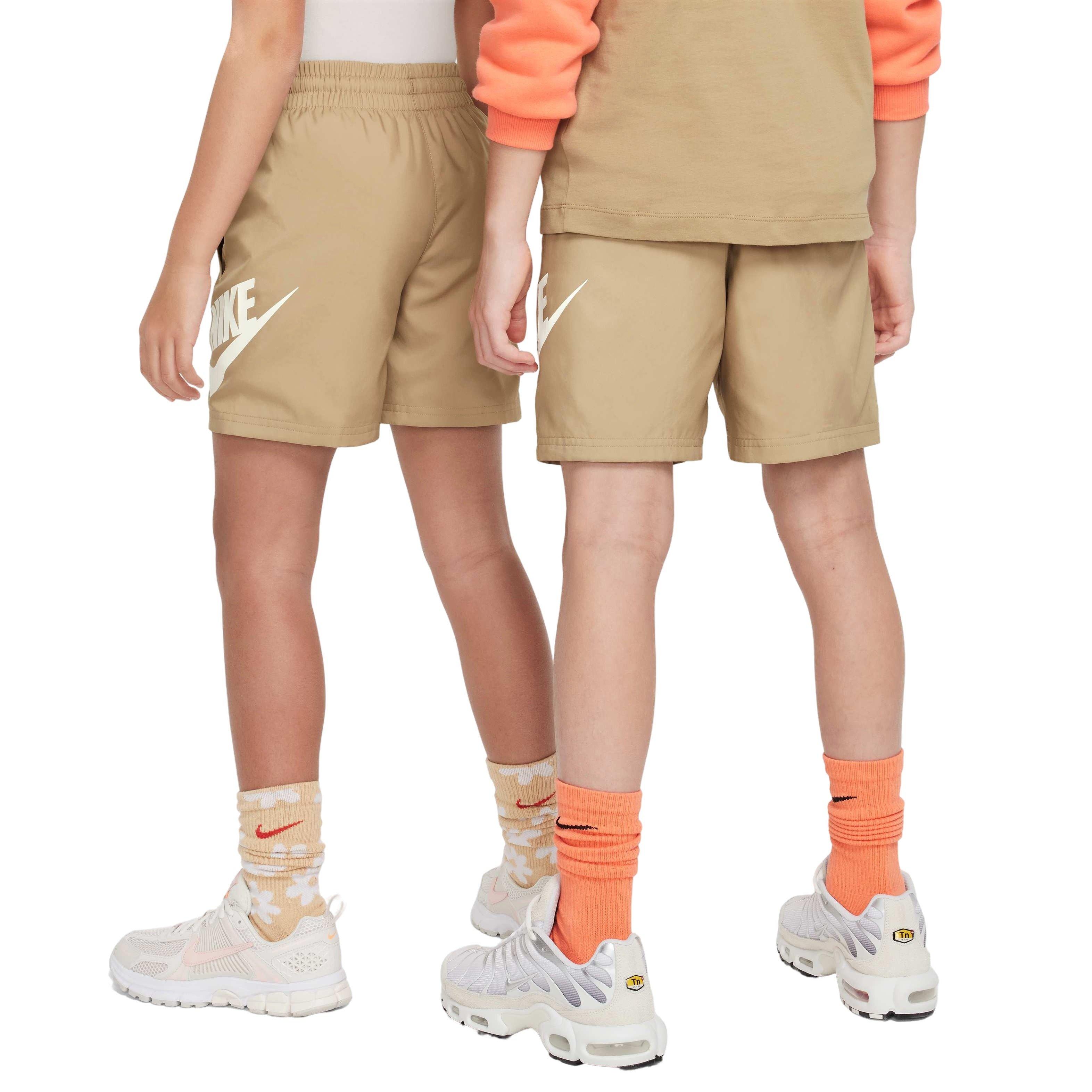 Nike Big Kids' Sportswear Club ​Woven​ 6"​ Shorts - BROWN Thumbnail View 2