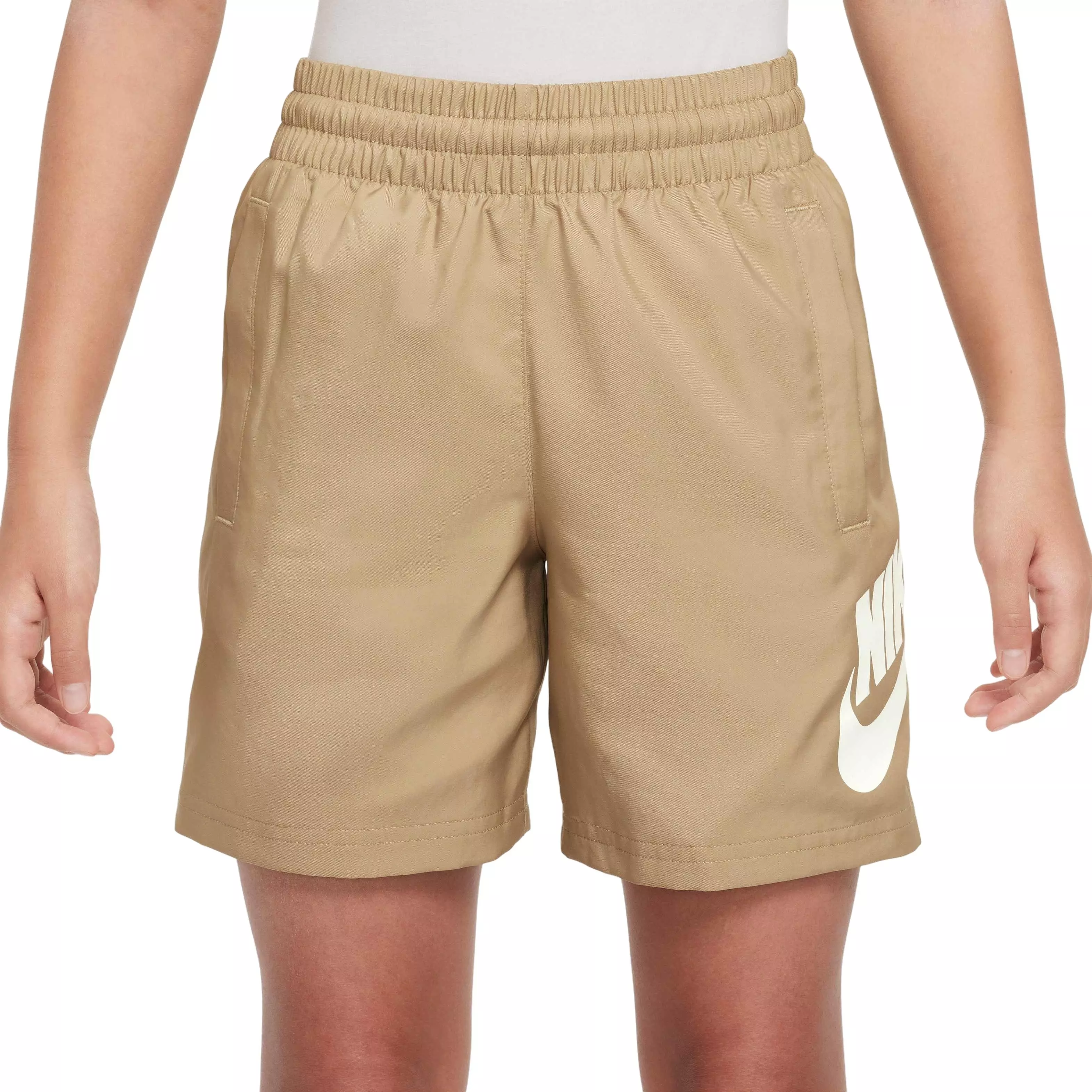 Nike Big Kids' Sportswear Club ​Woven​ 6"​ Shorts - BROWN