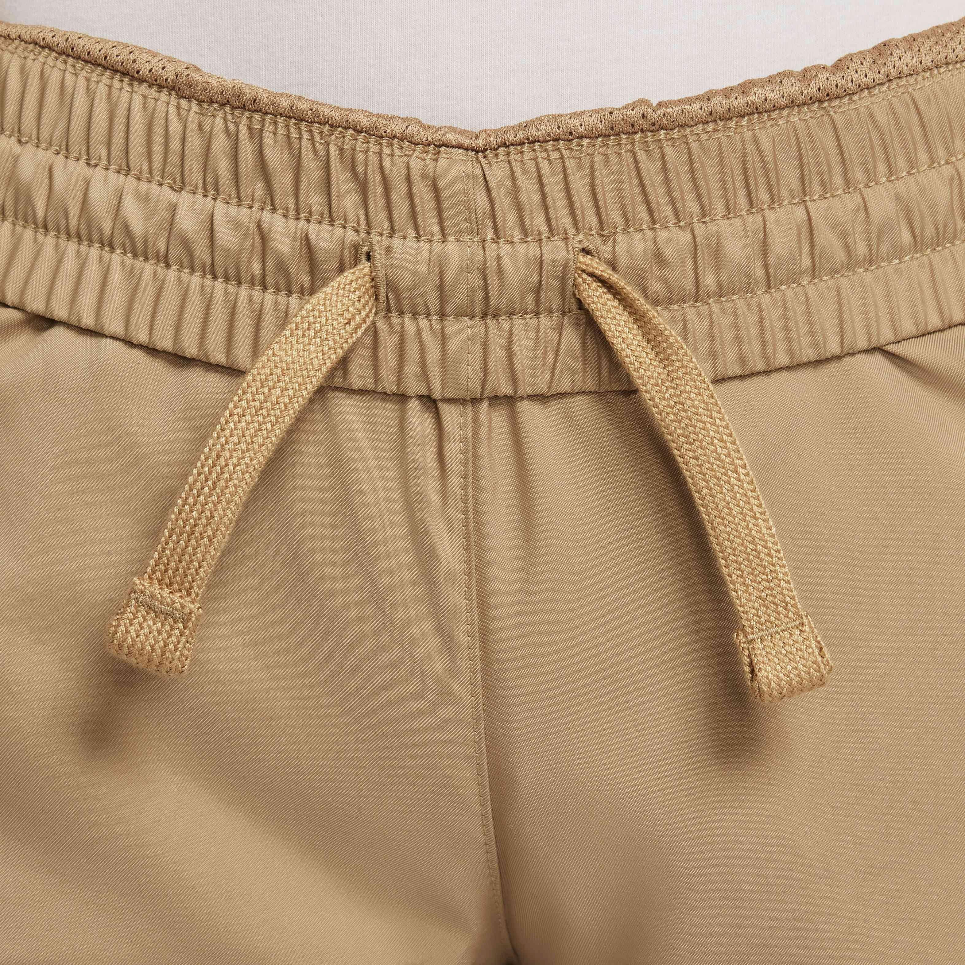 Nike Big Kids' Sportswear Club ​Woven​ 6"​ Shorts - BROWN Thumbnail View 5