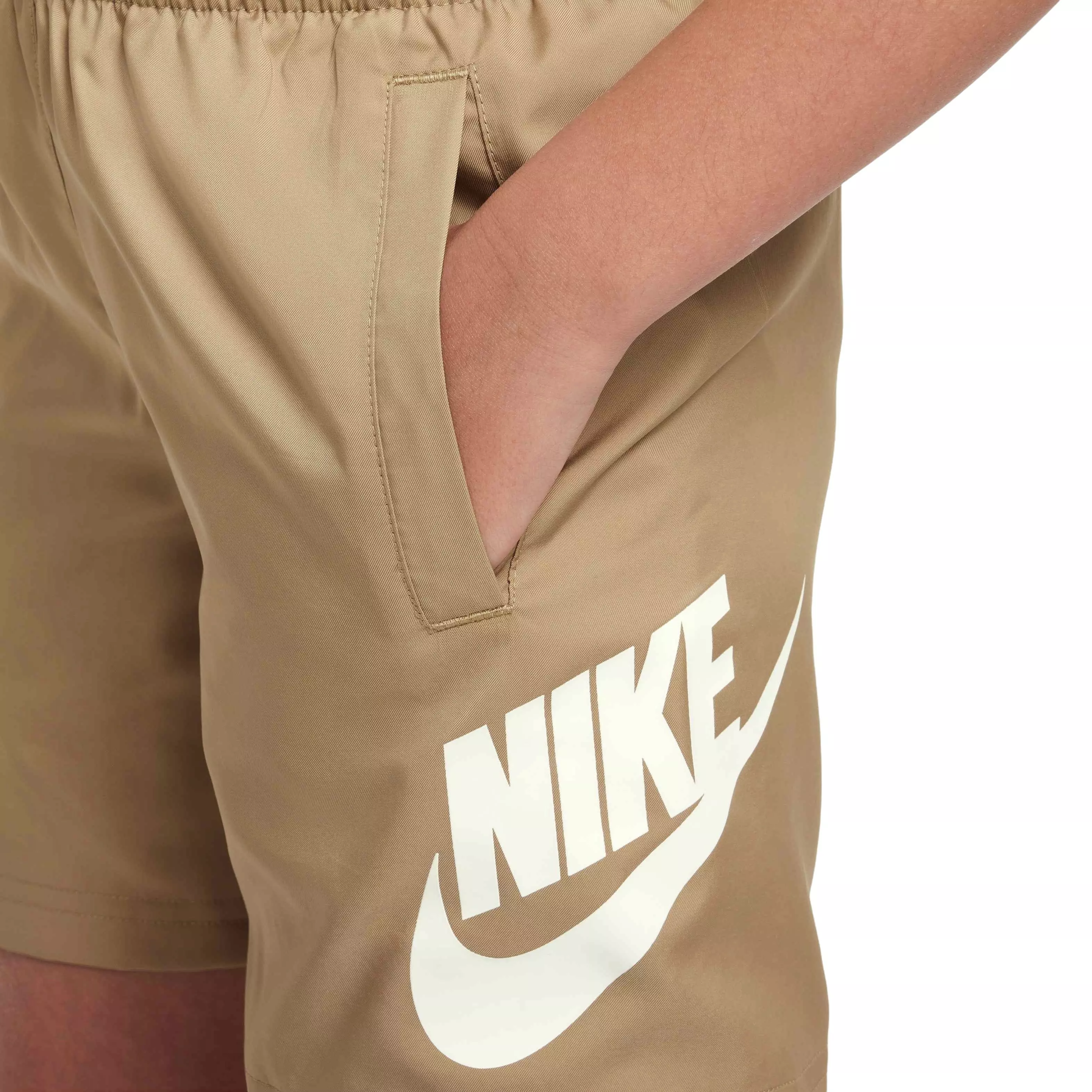 Nike Big Kids' Sportswear Club ​Woven​ 6"​ Shorts - BROWN