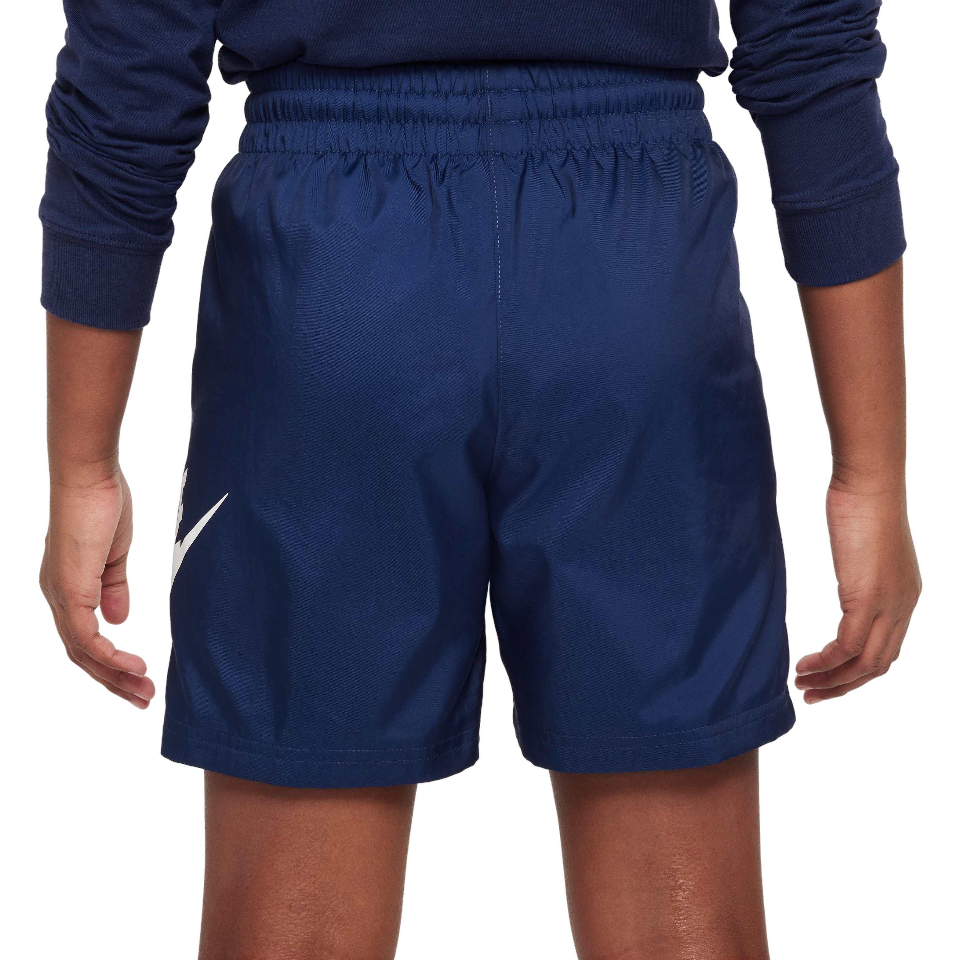 Nike Big Kids' Sportswear Club ​Woven​ 6"​ Shorts - NAVY Thumbnail View 4