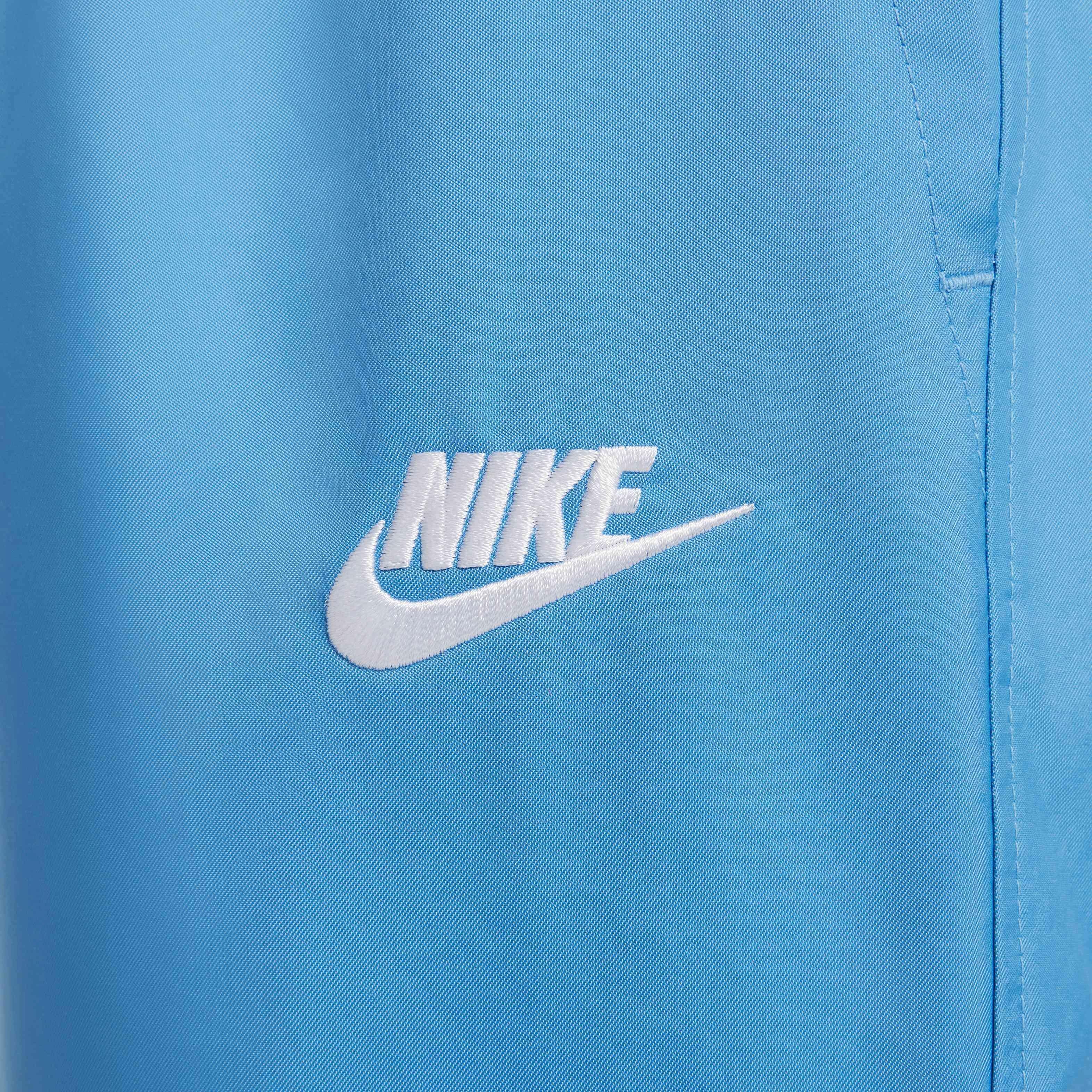 Nike Big Kids' Sportswear Club Woven Joggers - BLUE Thumbnail View 5