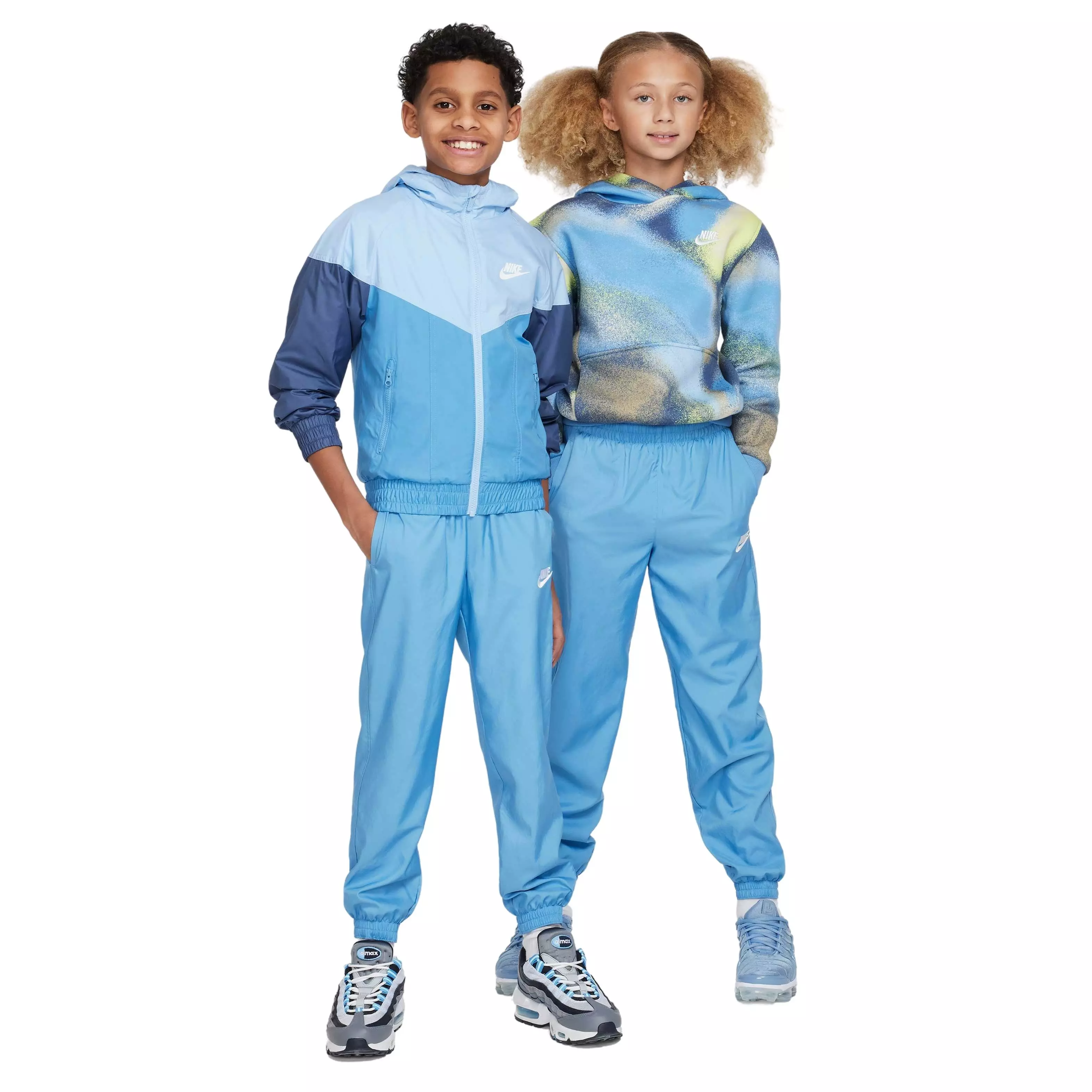 Nike Big Kids' Sportswear Club Woven Joggers - BLUE