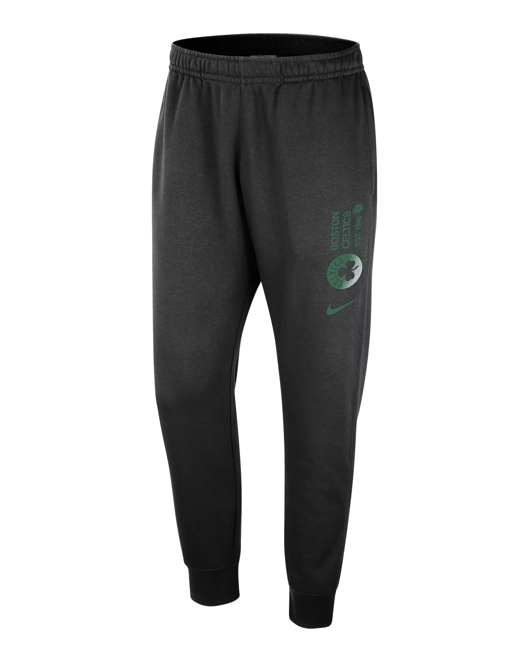 Nike Men's NBA TEAM Club Courtside Joggers -Boston Celtics - BLACK