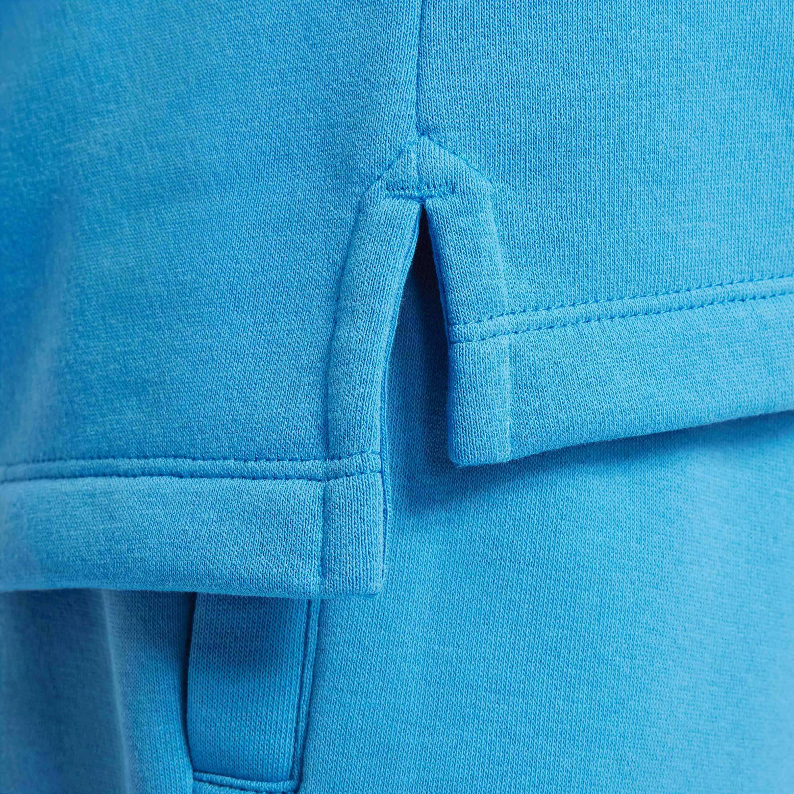 Nike Big Kids' Culture of Basketball Fleece Pullover Basketball Hoodie -Blue - BLUE