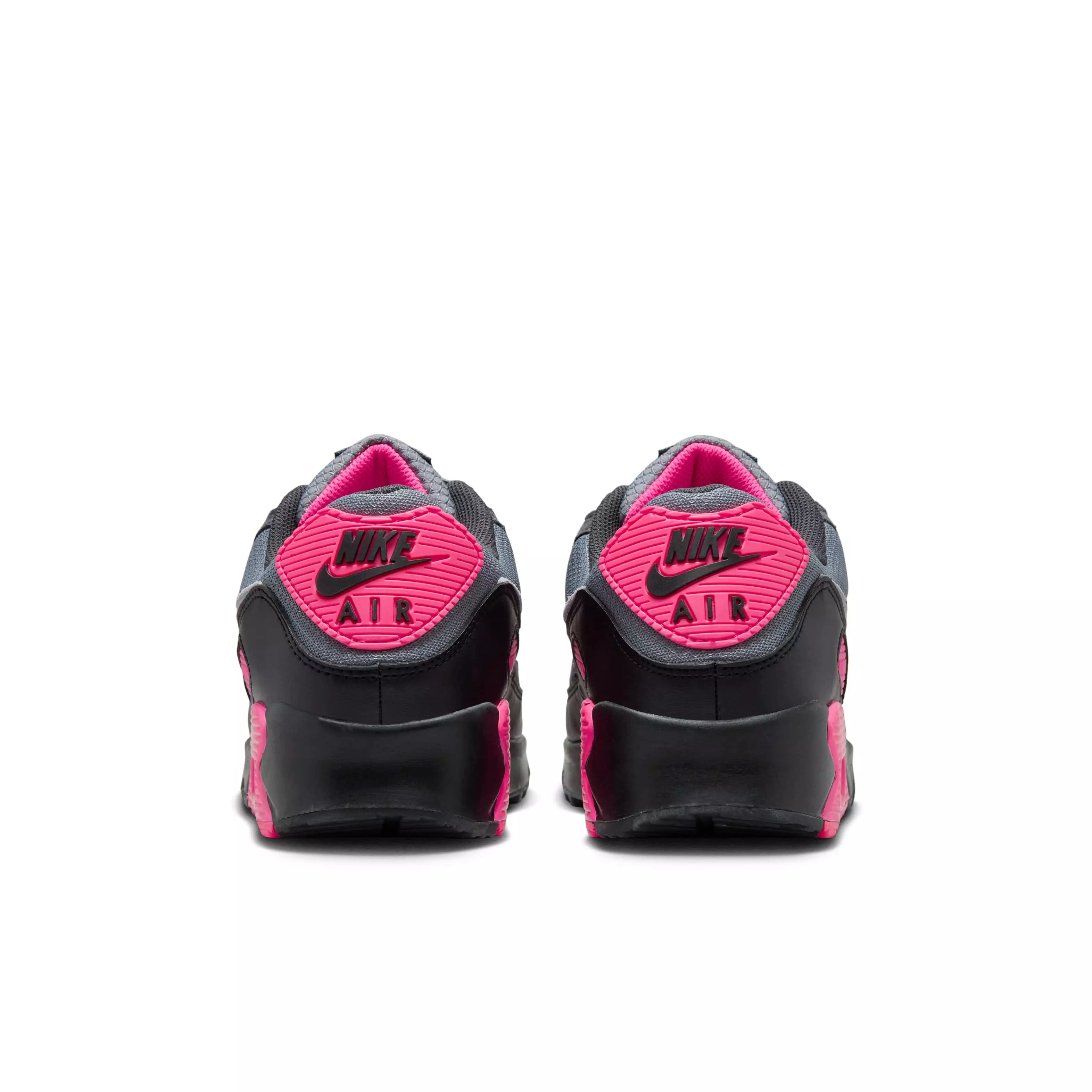 Nike Air Max 90 "Cool Grey/Hyper Pink/Black/Wolf Grey" Men's Shoe - GREY/PINK/BLACK/GREY