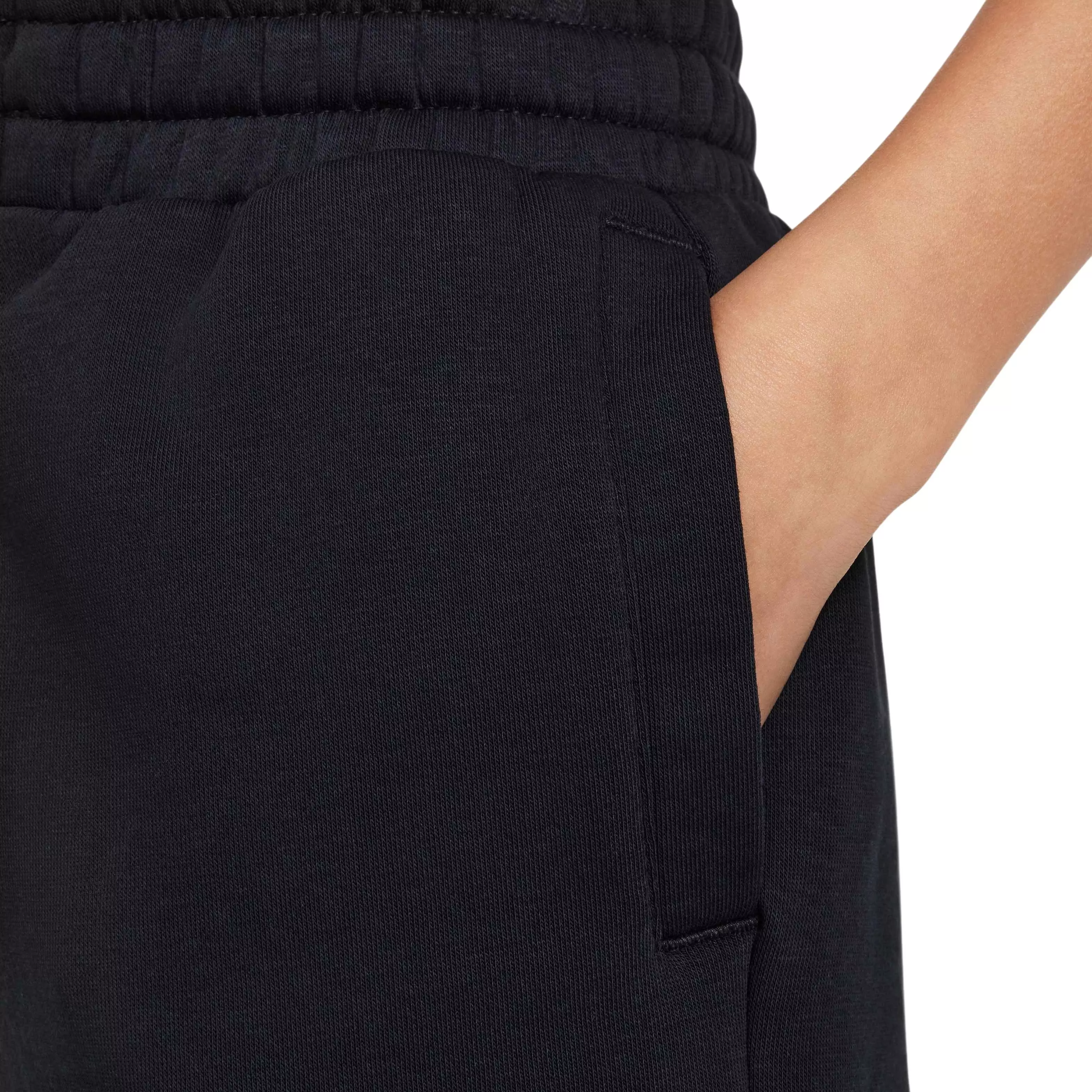 Nike Big Kids' Culture of Basketball Fleece Basketball Pants - BLACK