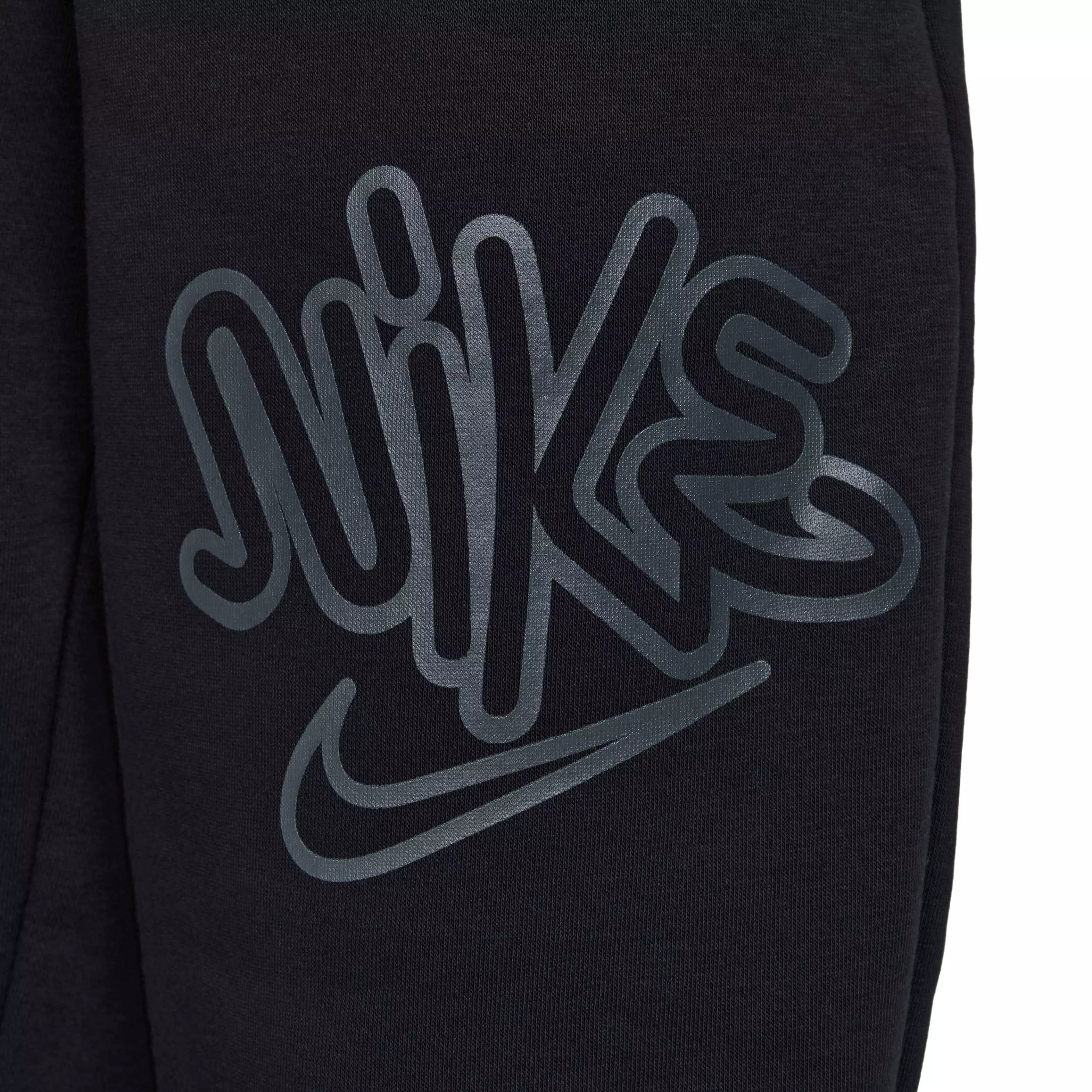 Nike Big Kids' Culture of Basketball Fleece Basketball Pants - BLACK