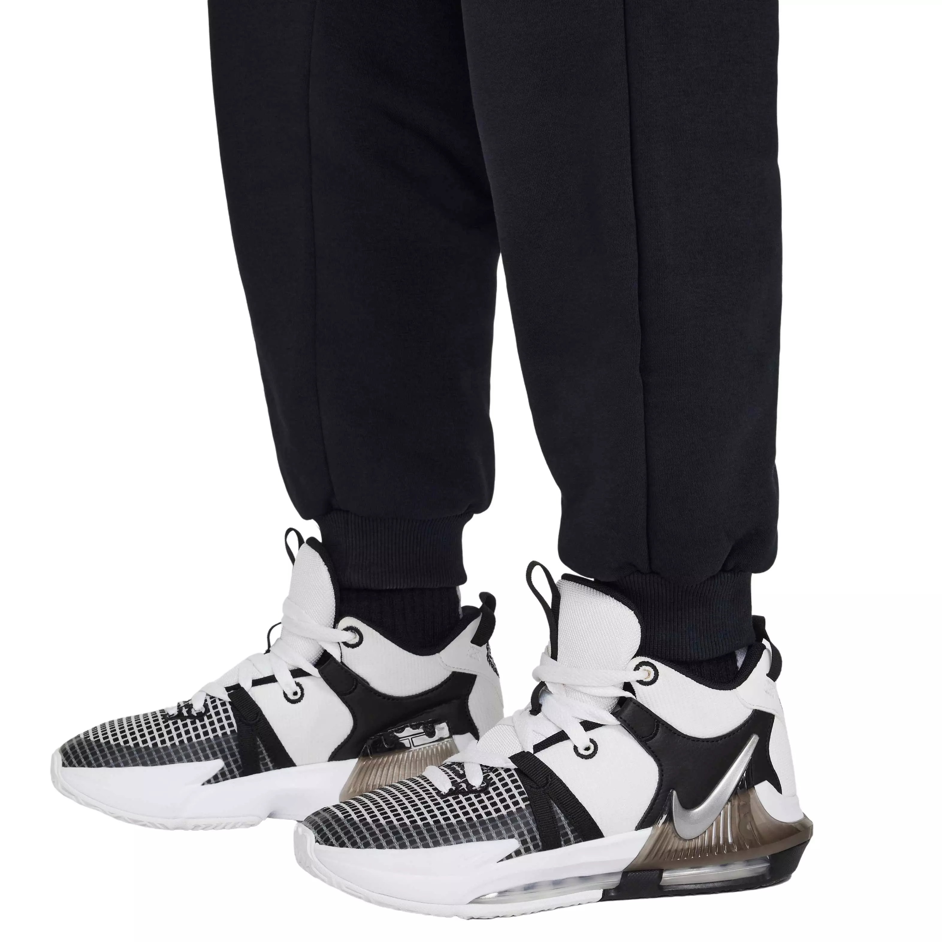 Nike Big Kids' Culture of Basketball Fleece Basketball Pants - BLACK