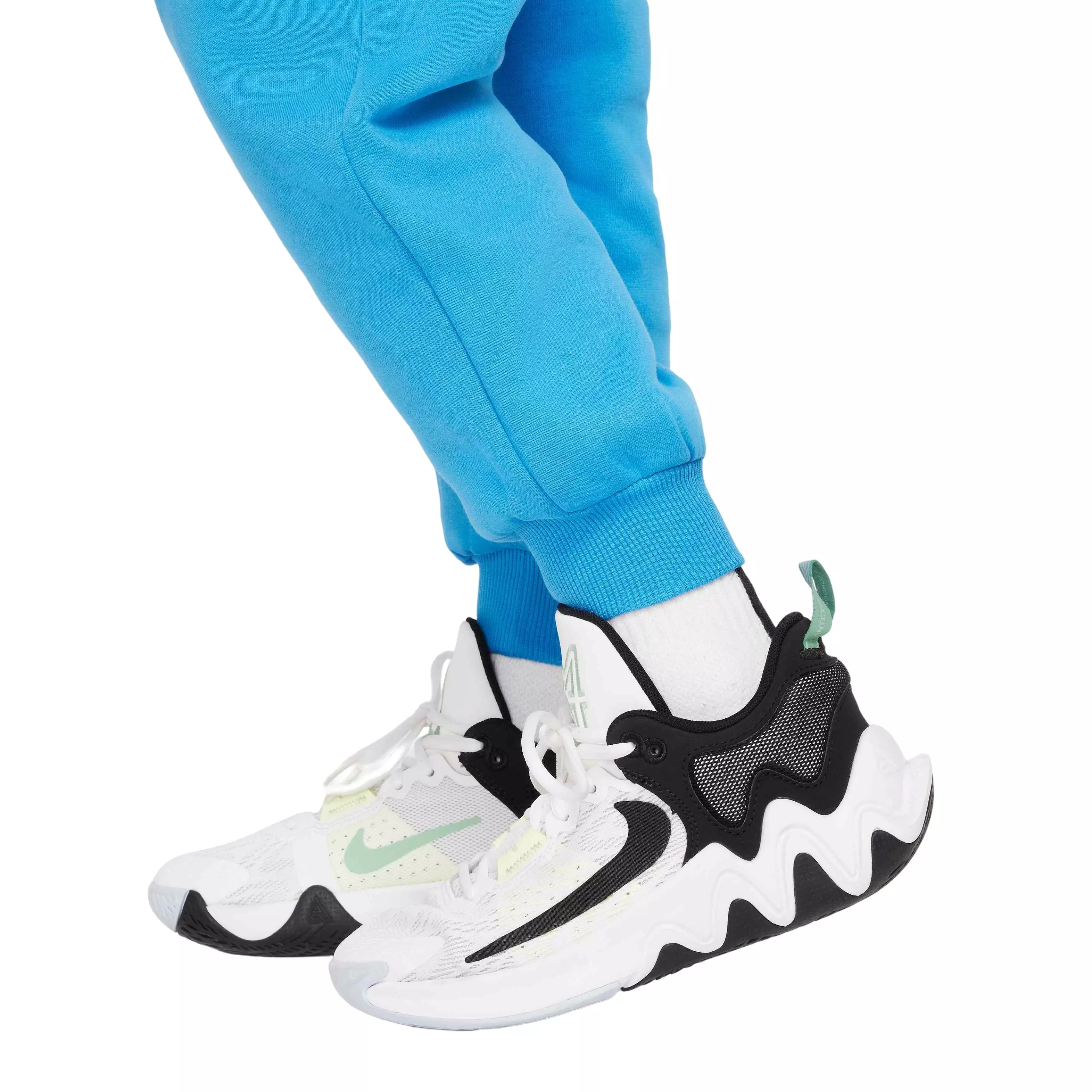 Nike Big Kids' Culture of Basketball Fleece Basketball Pants - BLUE