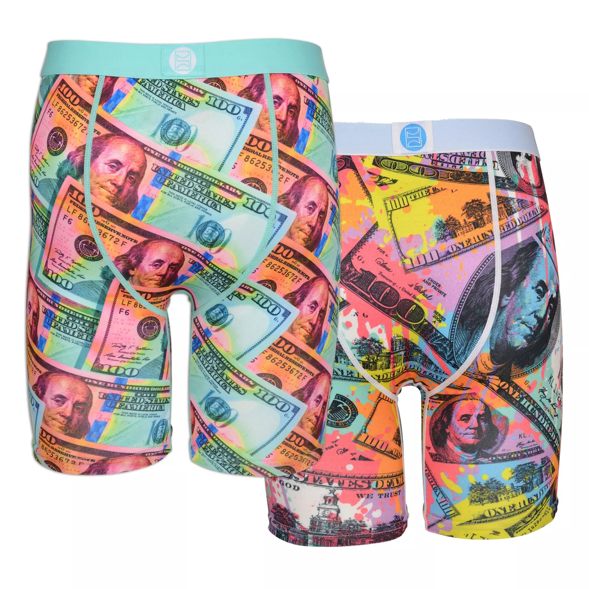 PSD Big Boys' Money Drip Underwear-2PK - MULTI-COLOR