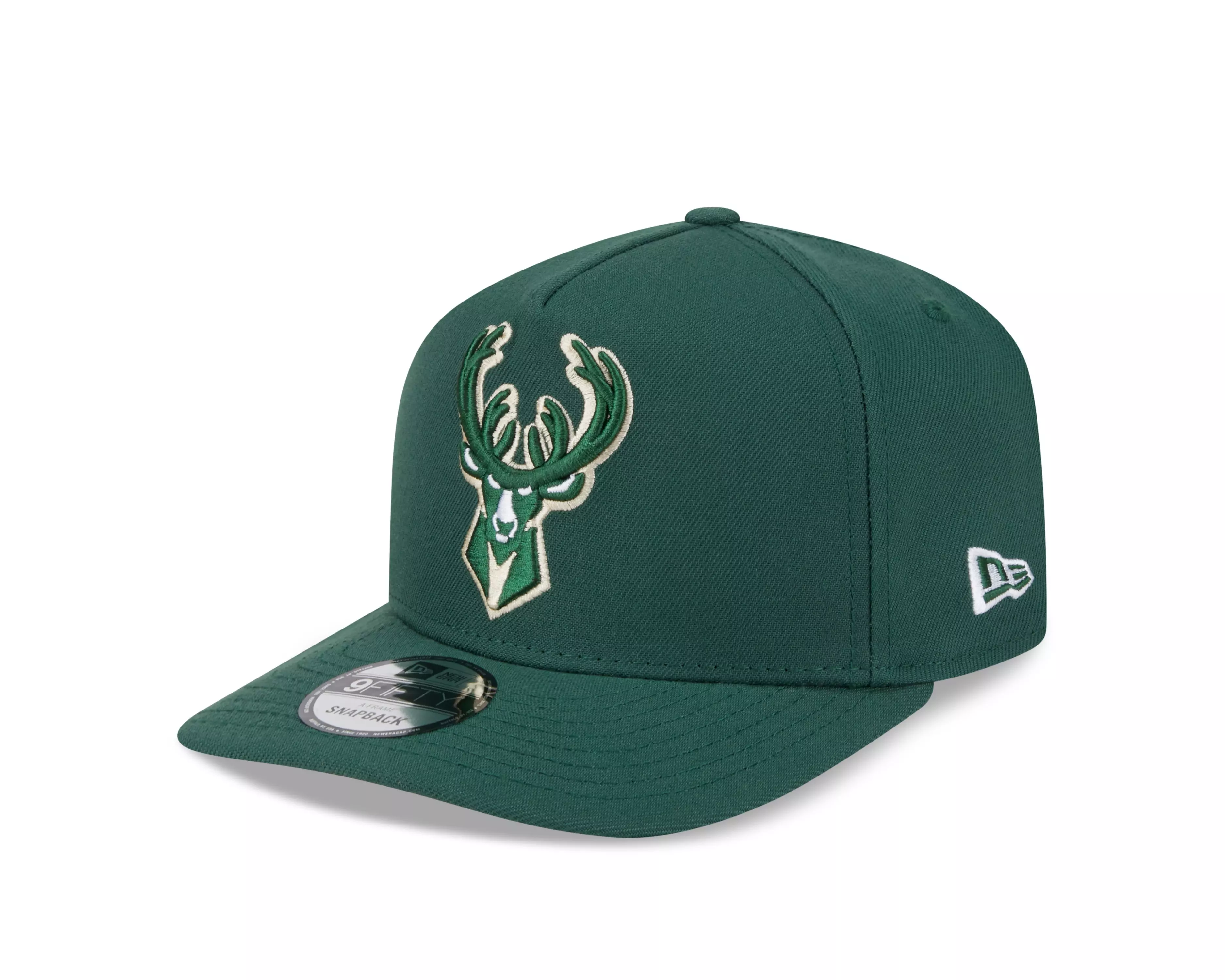 New Era Milwaukee Bucks 9FIFTY A-Frame Snapback Hat-Green - GREEN