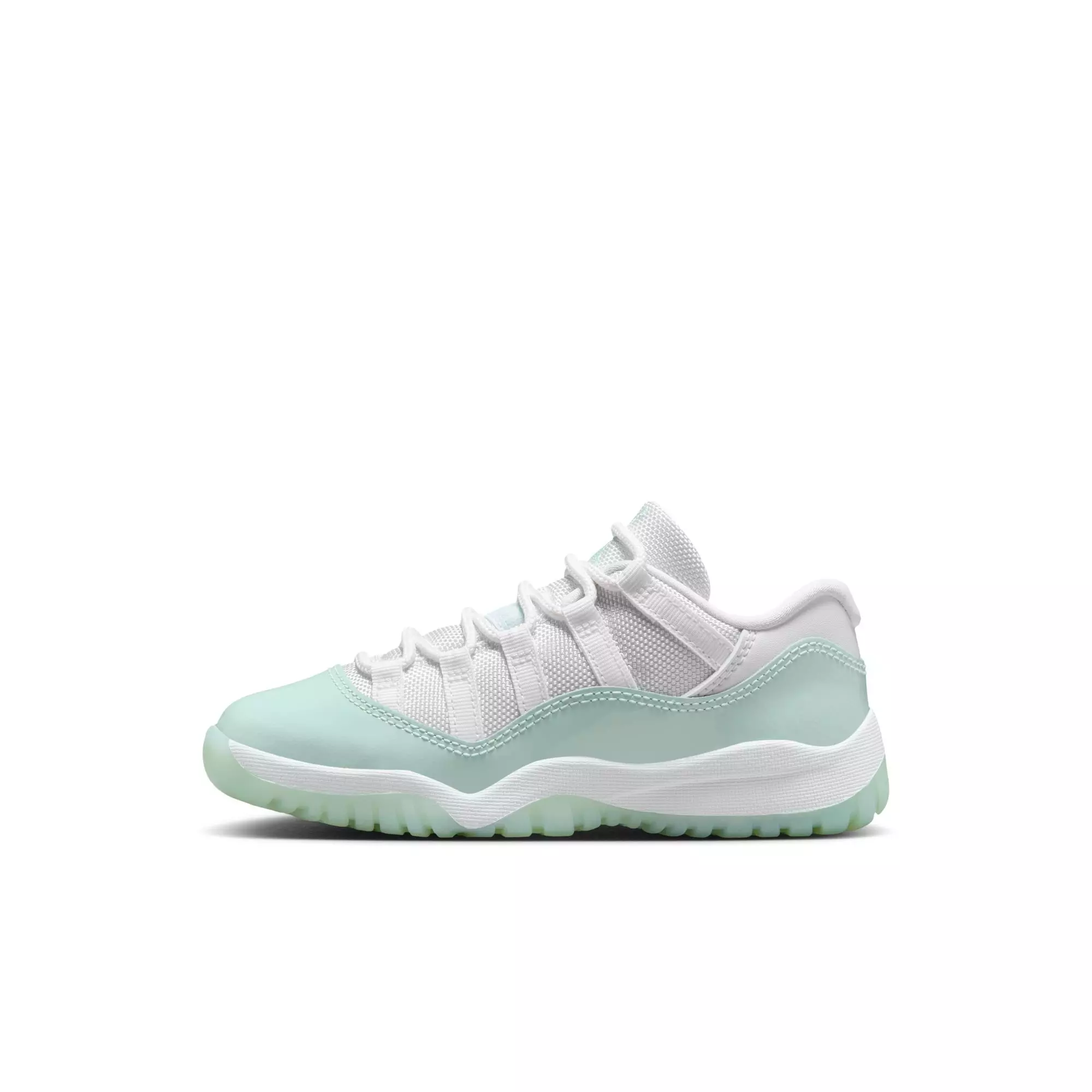 Jordan 11 Retro Low “Igloo” Preschool Girls' Shoe - WHITE/IGLOO