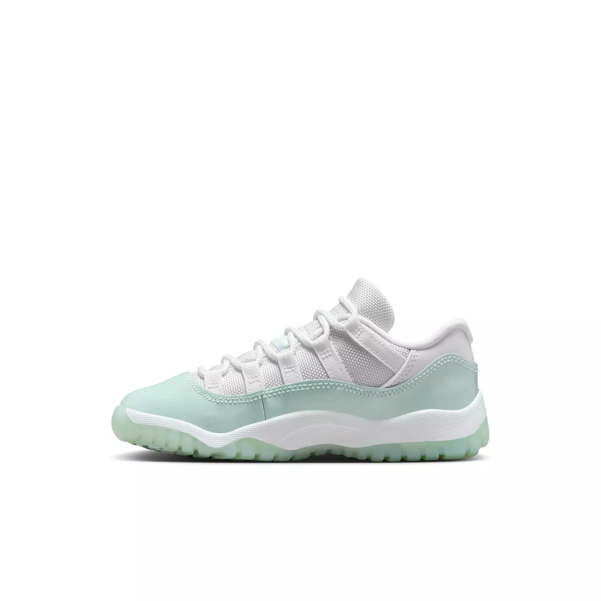 Jordan 11 Retro Low “Igloo” Preschool Girls' Shoe - WHITE/IGLOO