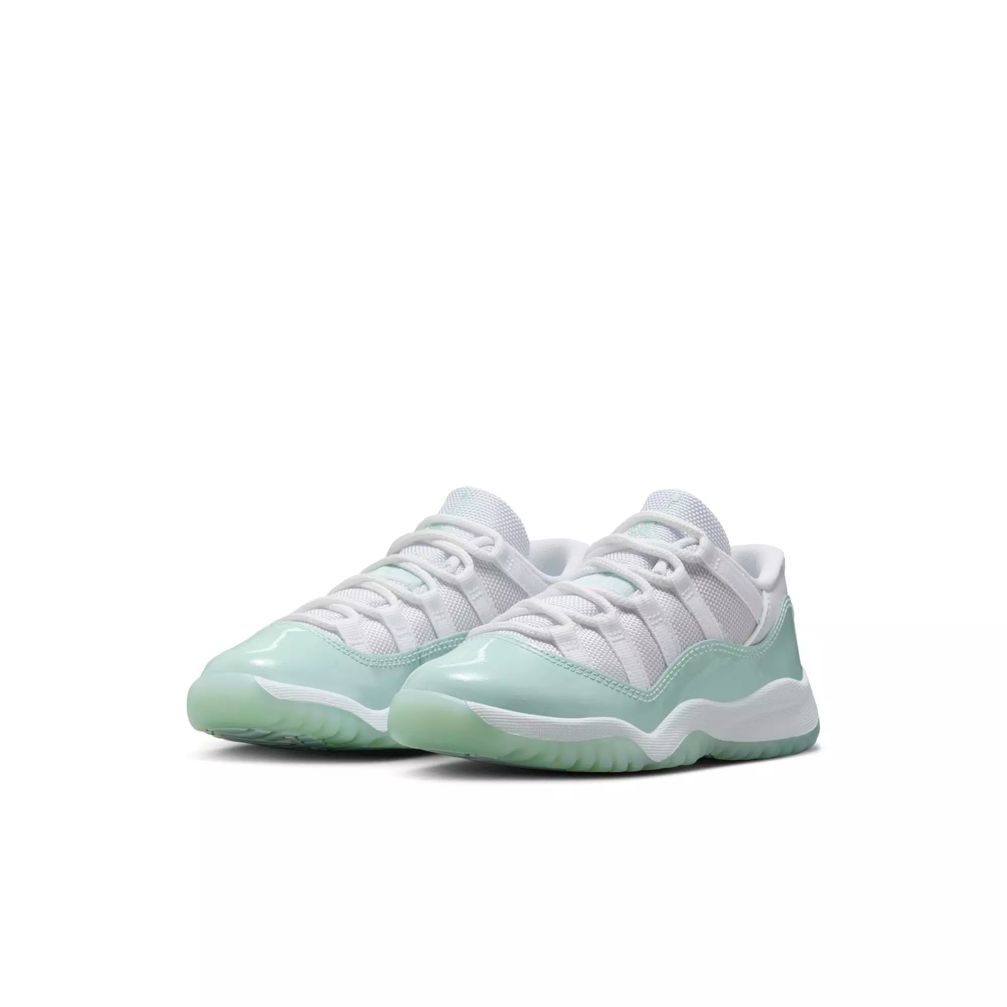 Jordan 11 Retro Low “Igloo” Preschool Girls' Shoe - WHITE/IGLOO