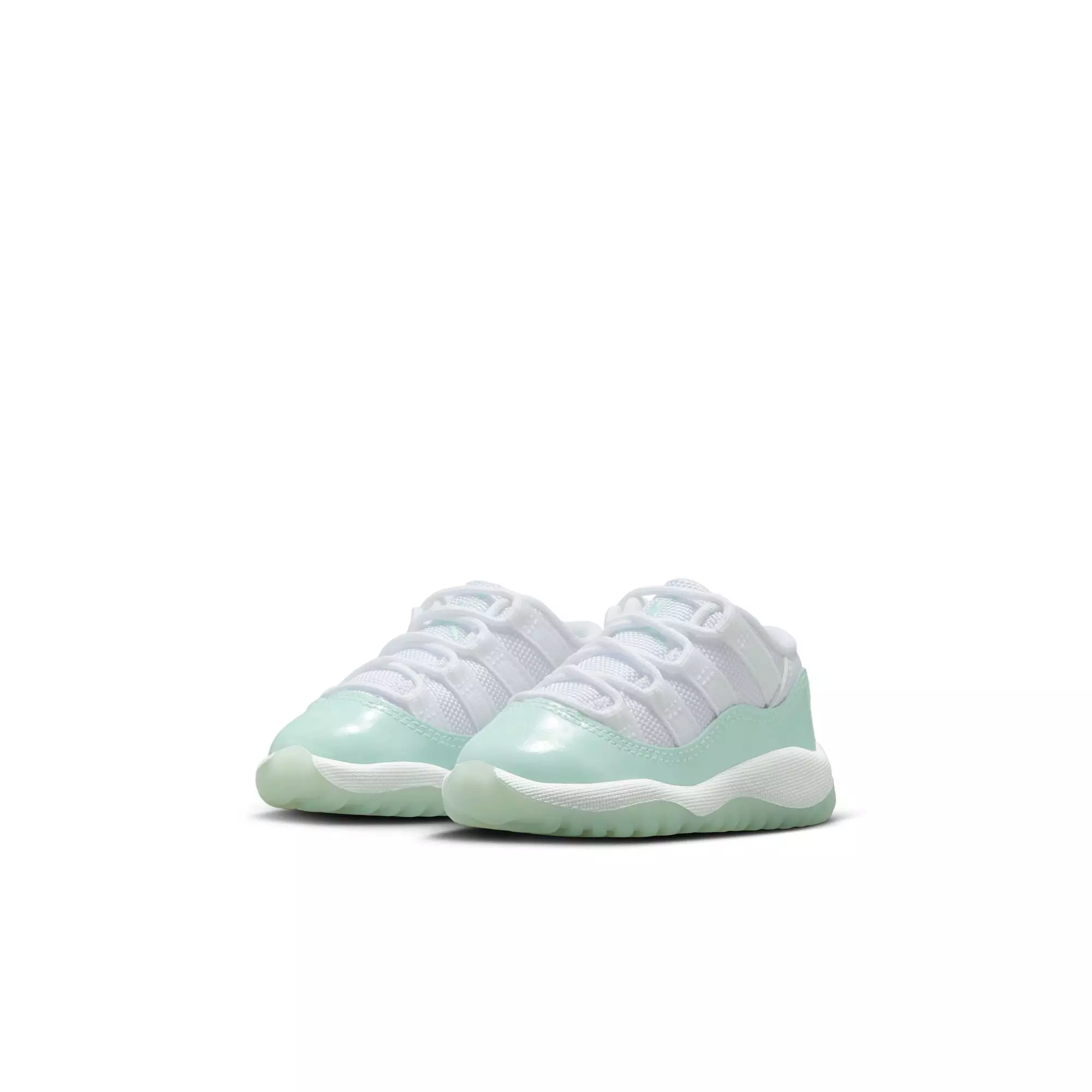 Jordan 11 Retro Low "Igloo" Toddler Girls' Shoe - WHITE/IGLOO