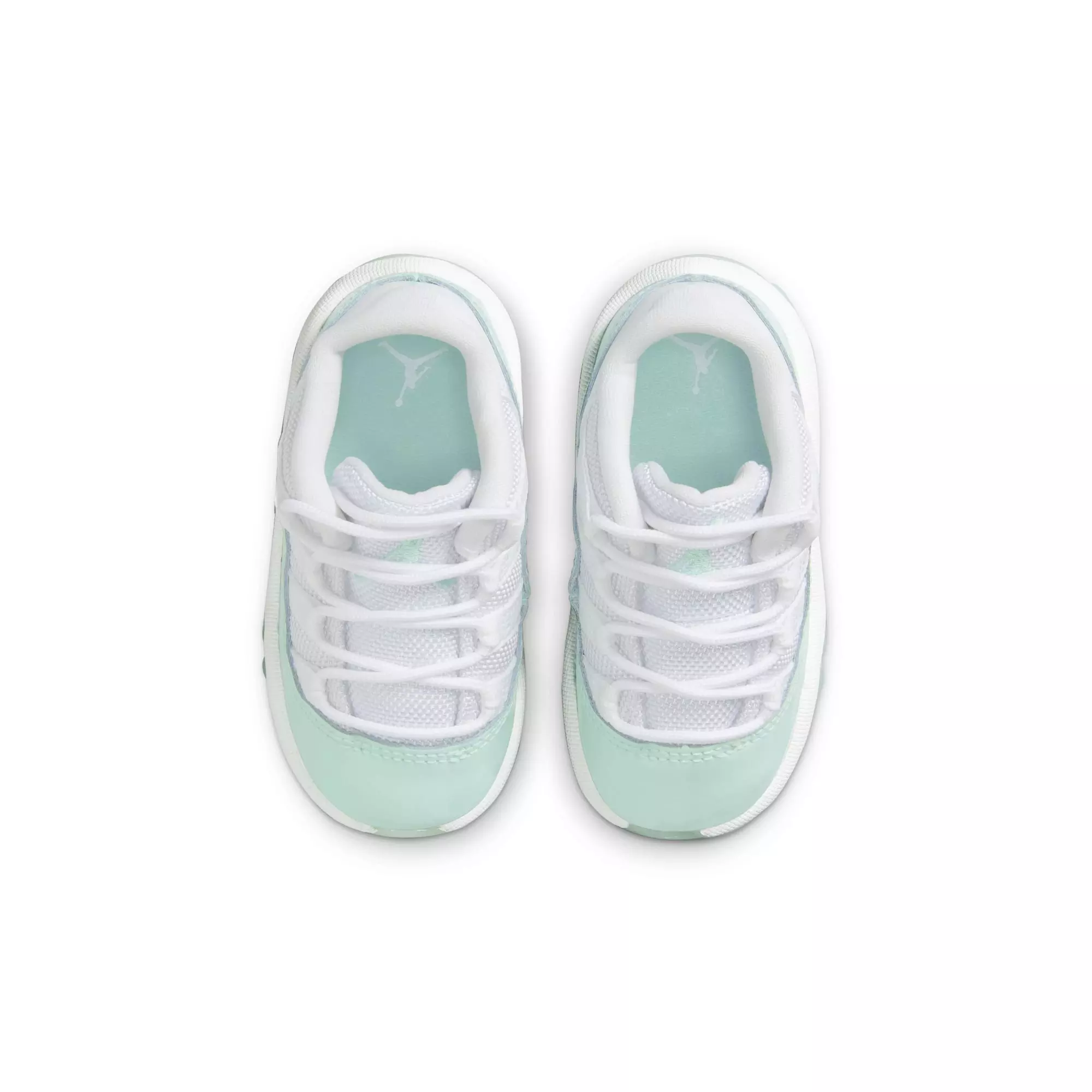Jordan 11 Retro Low "Igloo" Toddler Girls' Shoe - WHITE/IGLOO