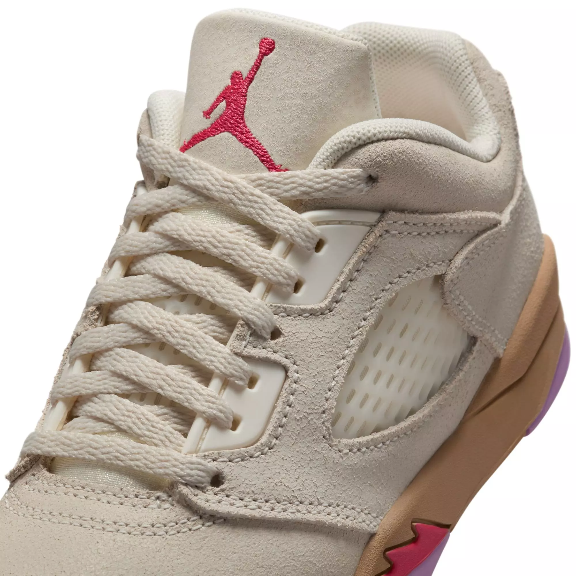 Jordan 5 Retro Low "Peanut Butter Jelly" Preschool Kids' Shoe