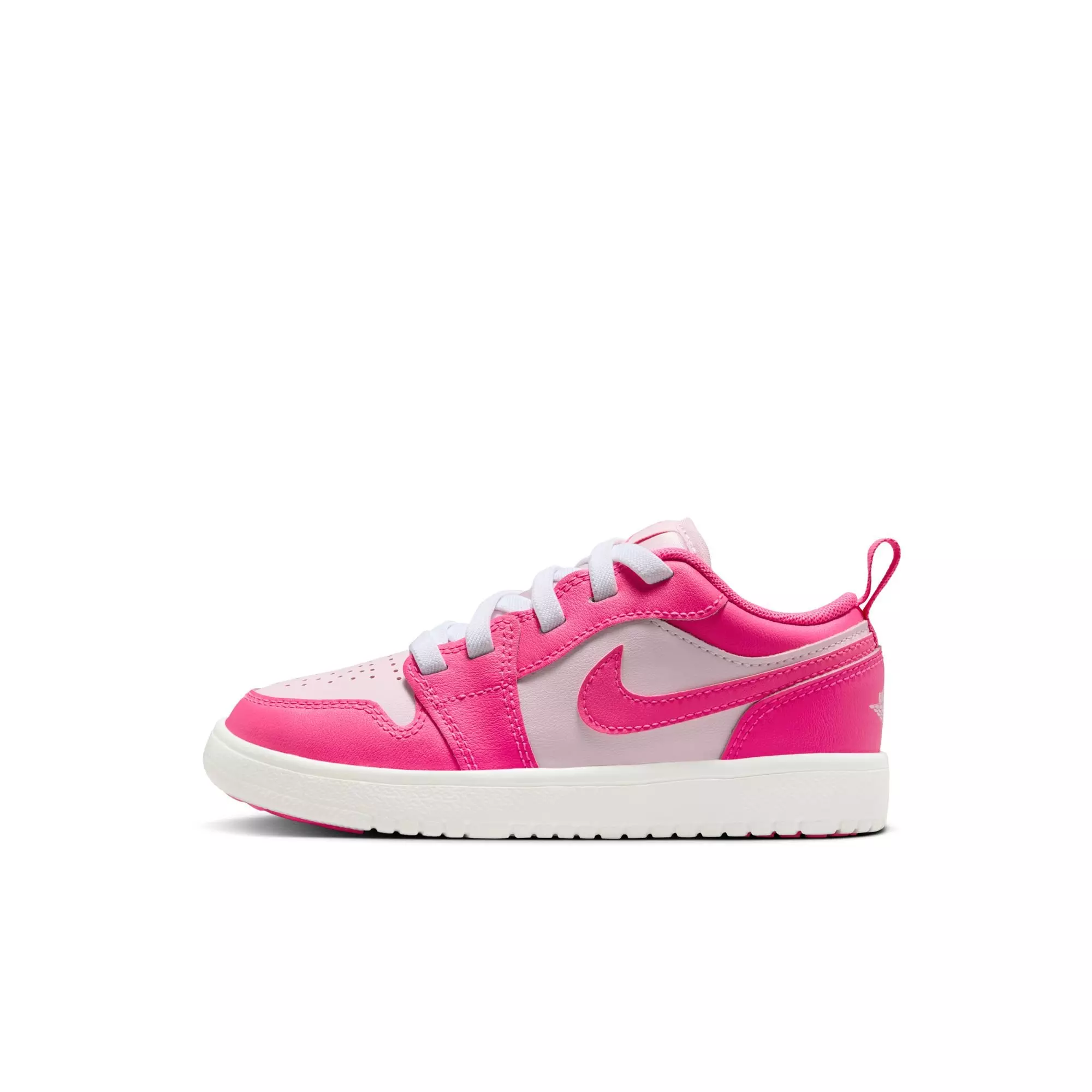 Jordan 1 Low Alt "Pink Foam/Hyper Pink/Summit White" Preschool Girls' Shoe - PINK