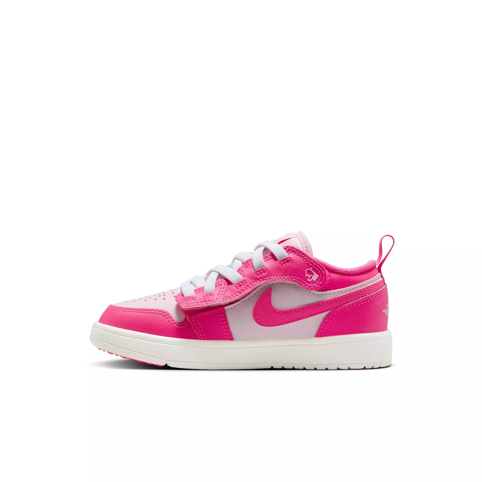 Jordan 1 Low Alt "Pink Foam/Hyper Pink/Summit White" Preschool Girls' Shoe - PINK