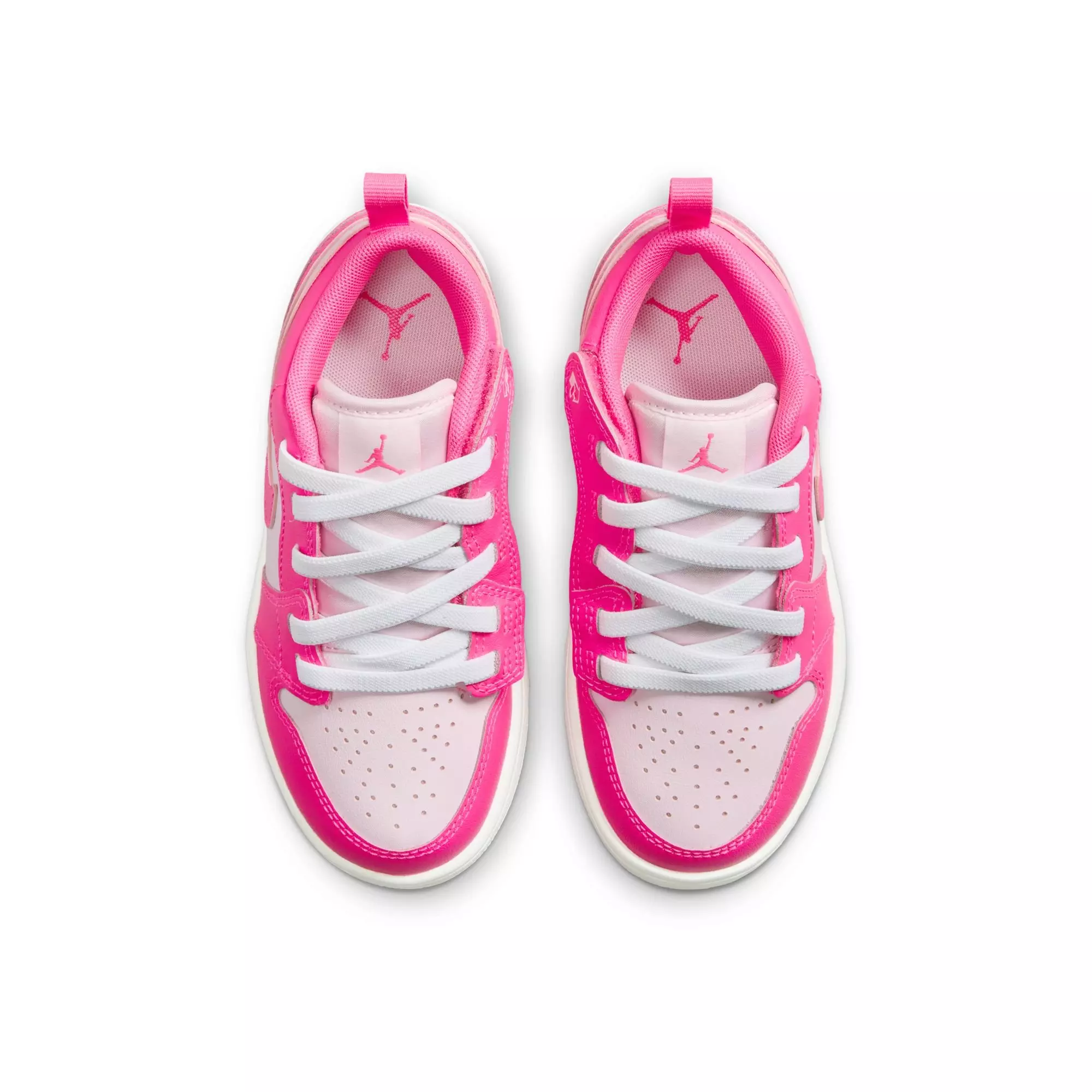 Jordan 1 Low Alt "Pink Foam/Hyper Pink/Summit White" Preschool Girls' Shoe - PINK