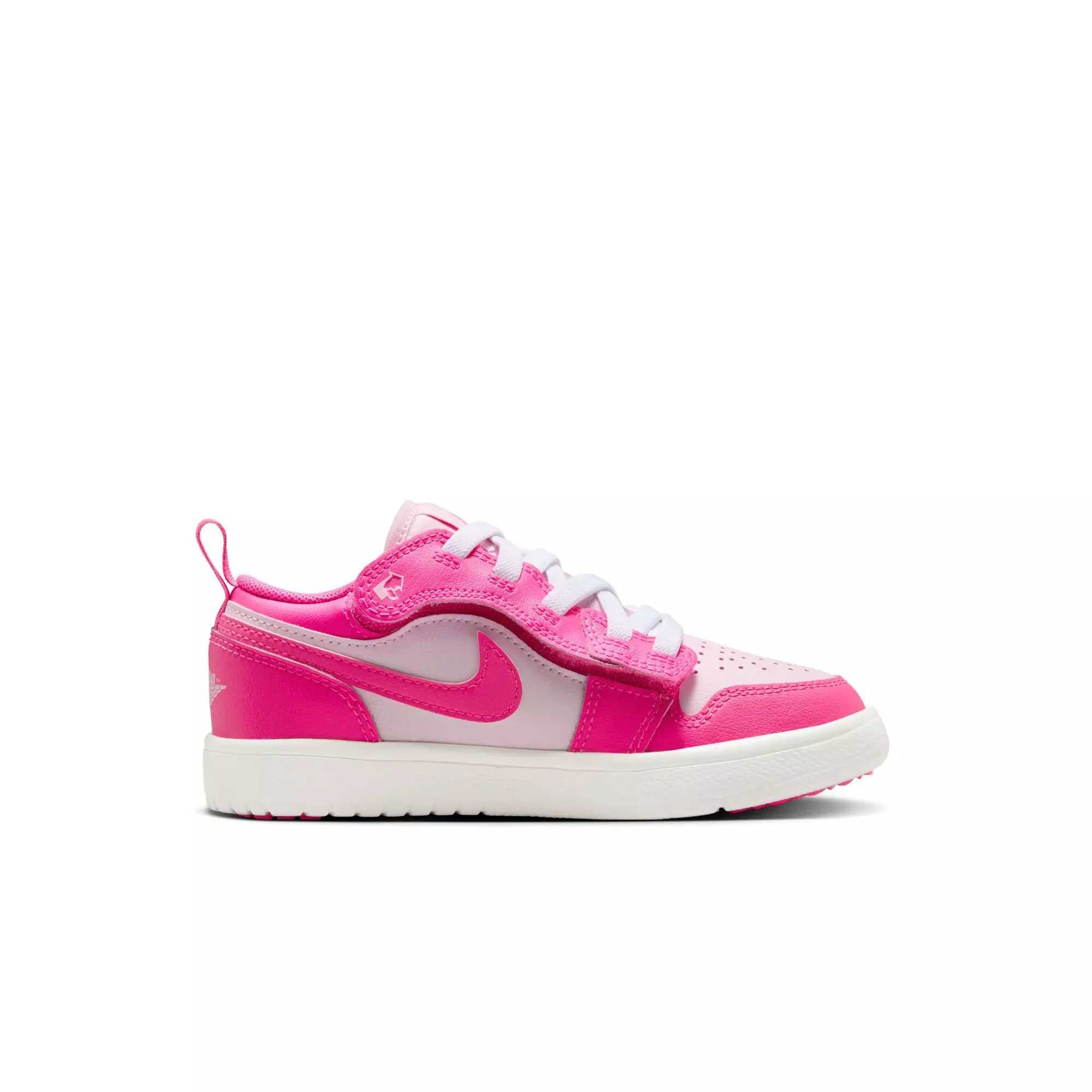 Jordan 1 Low Alt "Pink Foam/Hyper Pink/Summit White" Preschool Girls' Shoe - PINK