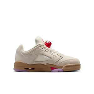 Jordan 5 Retro Low "Peanut Butter Jelly" Grade School Kids' Shoe