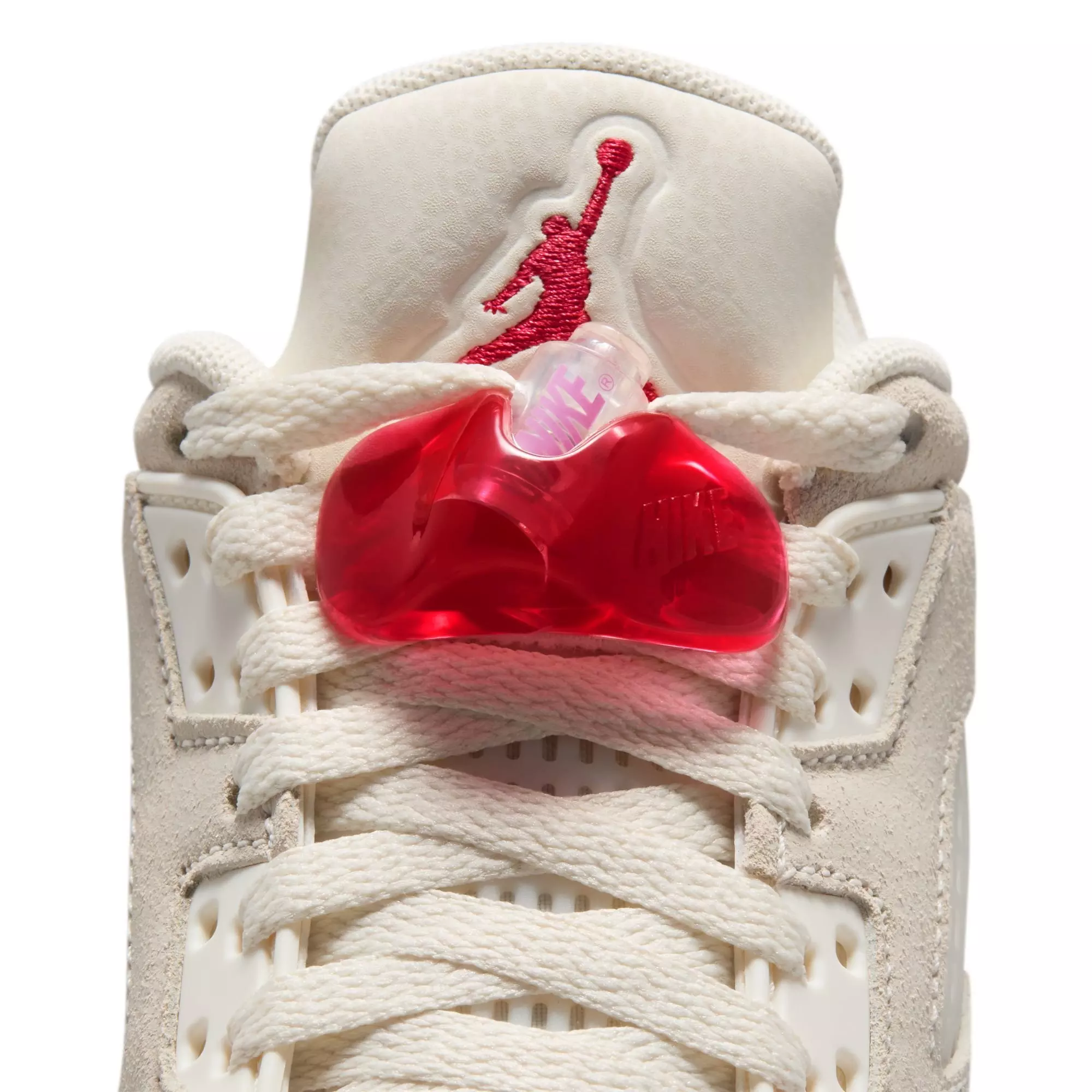 Jordan 5 Retro Low "Peanut Butter Jelly" Grade School Kids' Shoe - PALE IVORY/FUSION RED/DESERT